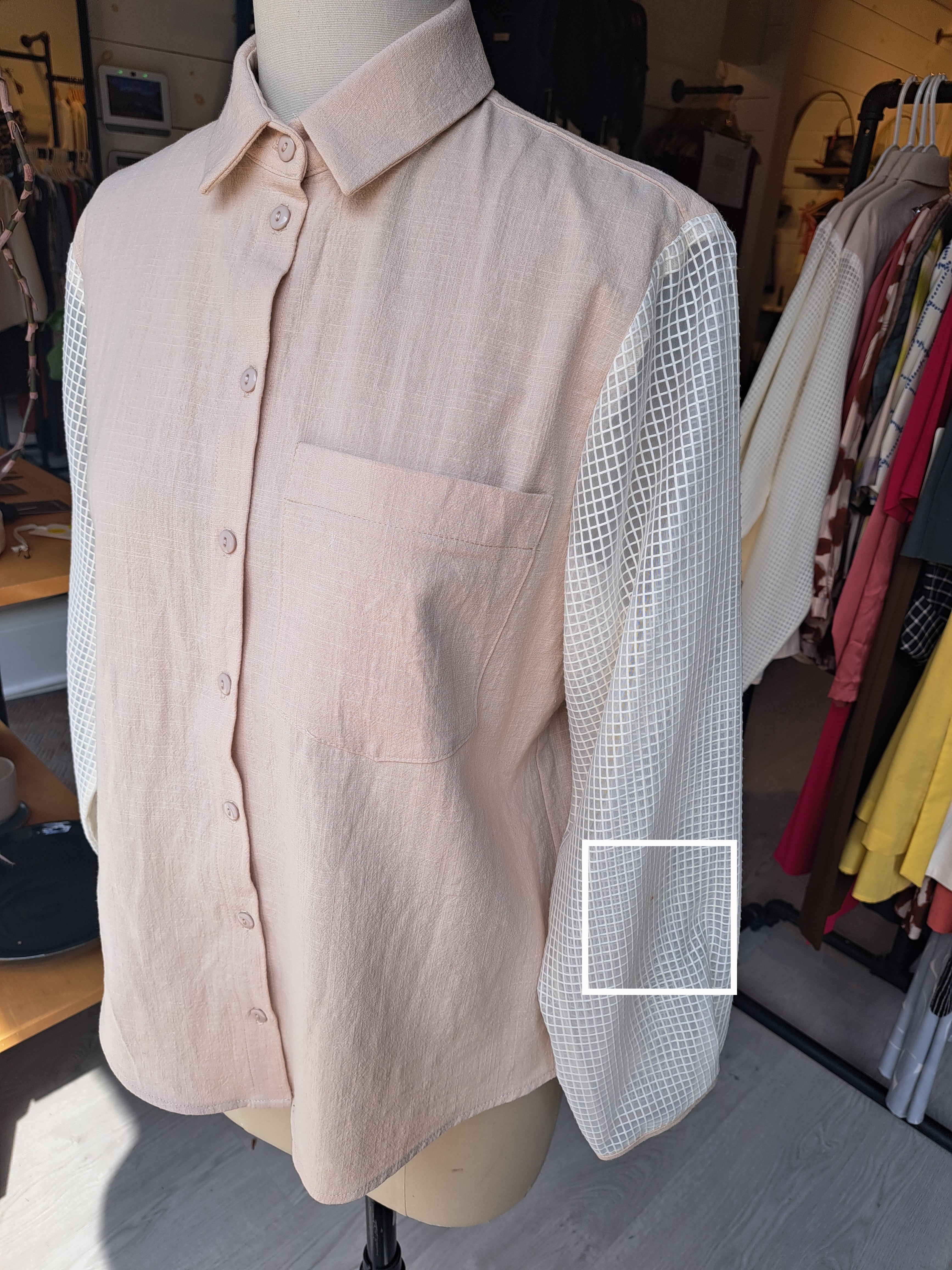 Chemise CHAD - Naturel (Imparfait)
