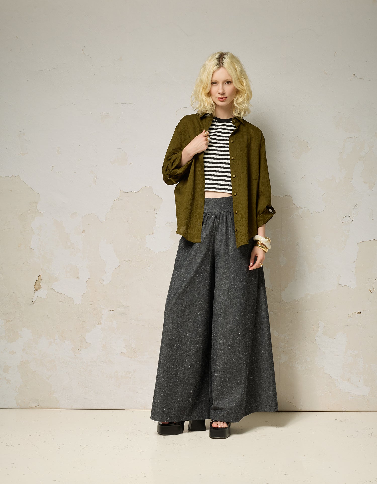 Pantalon RAMA - Speckle Noir