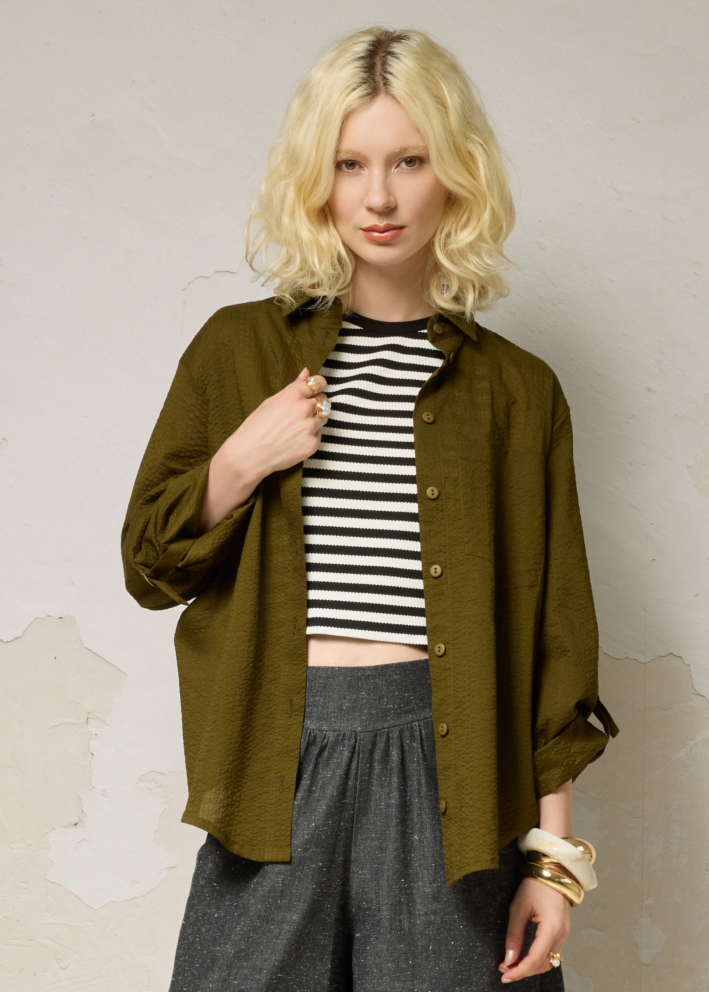 Chemise ANIA - Olive