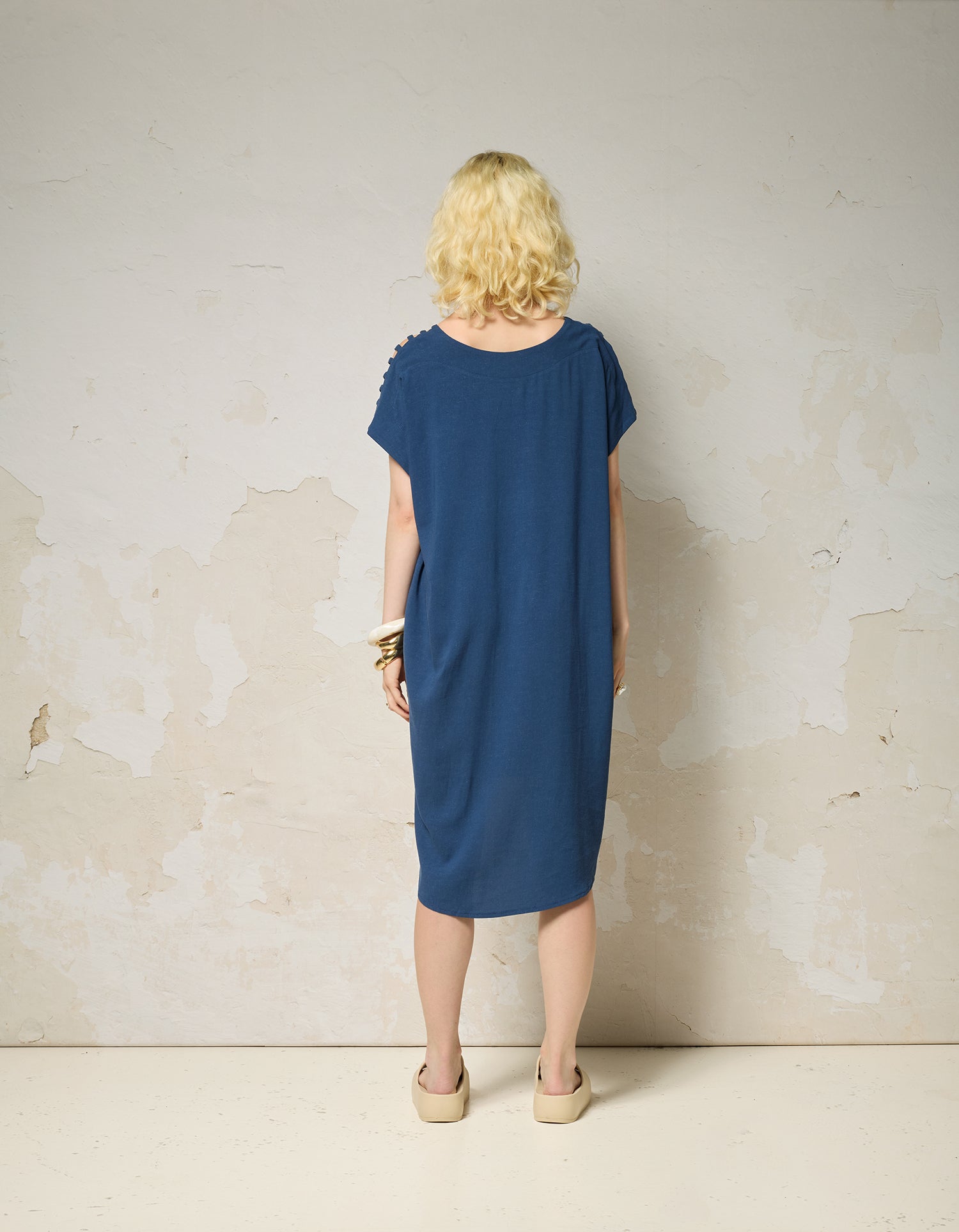 AURA Dress - Denim