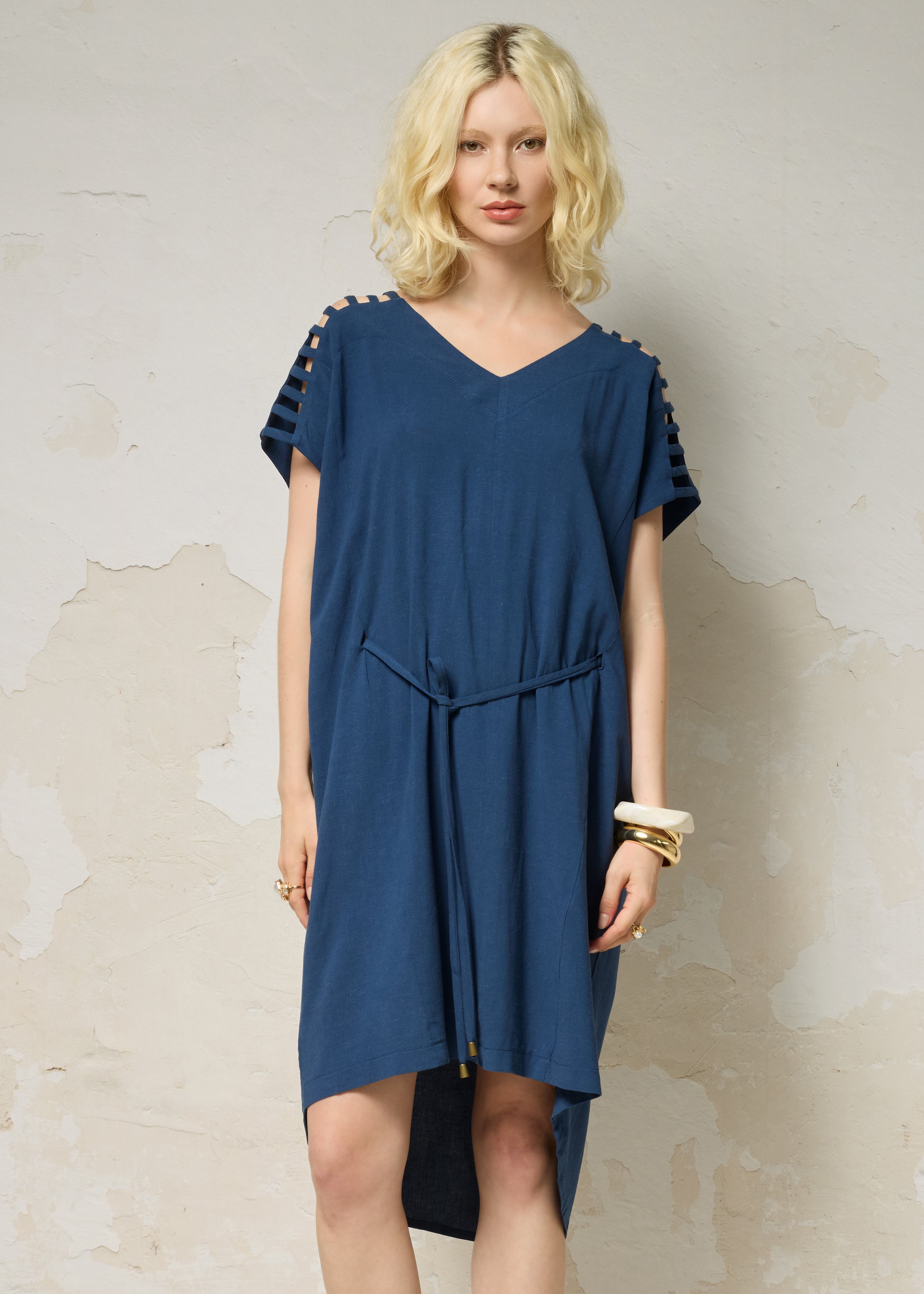 AURA Dress - Denim
