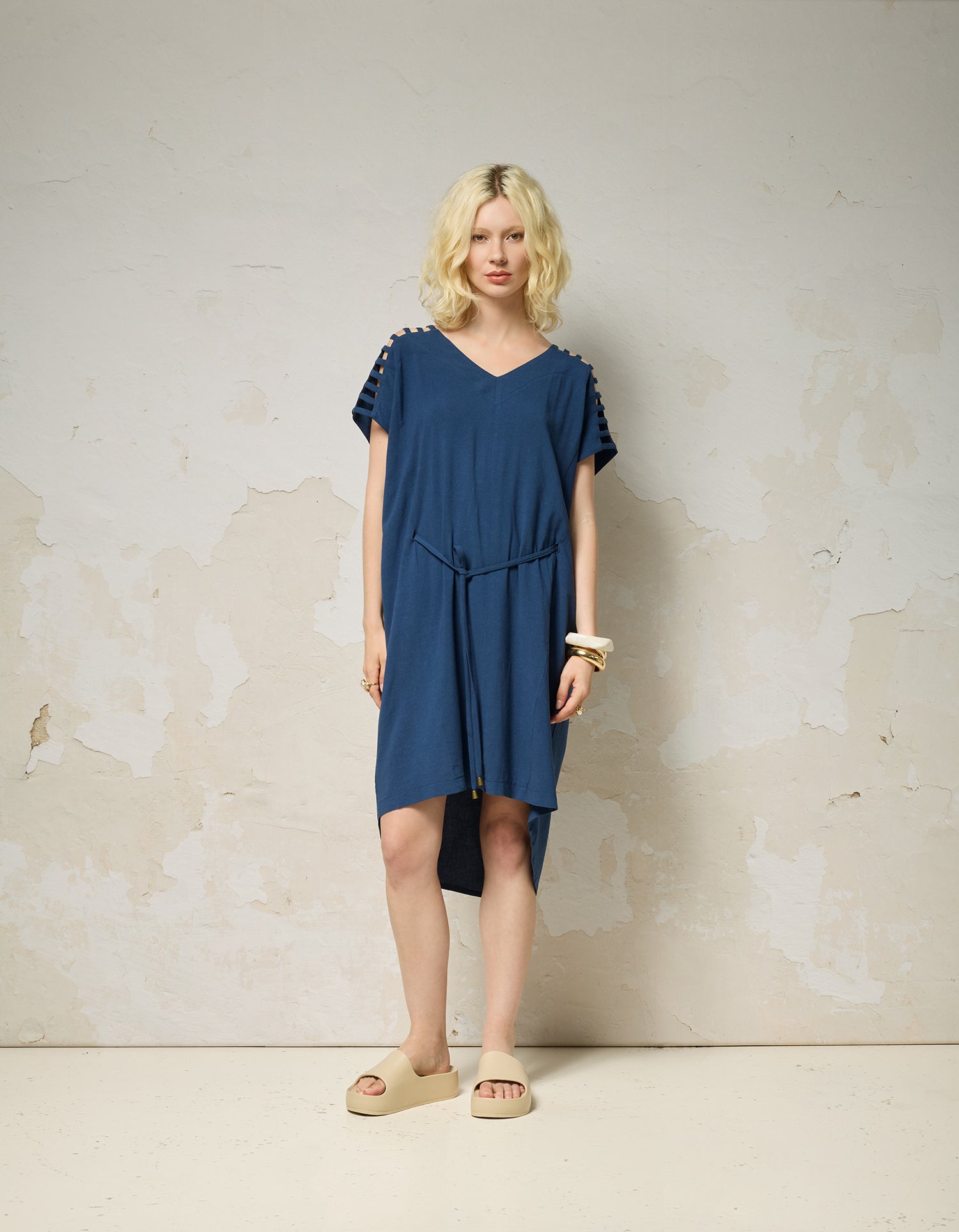 AURA Dress - Denim