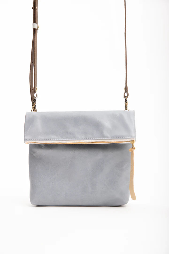 Leather handbag with removable shoulder strap BORDEAUX
