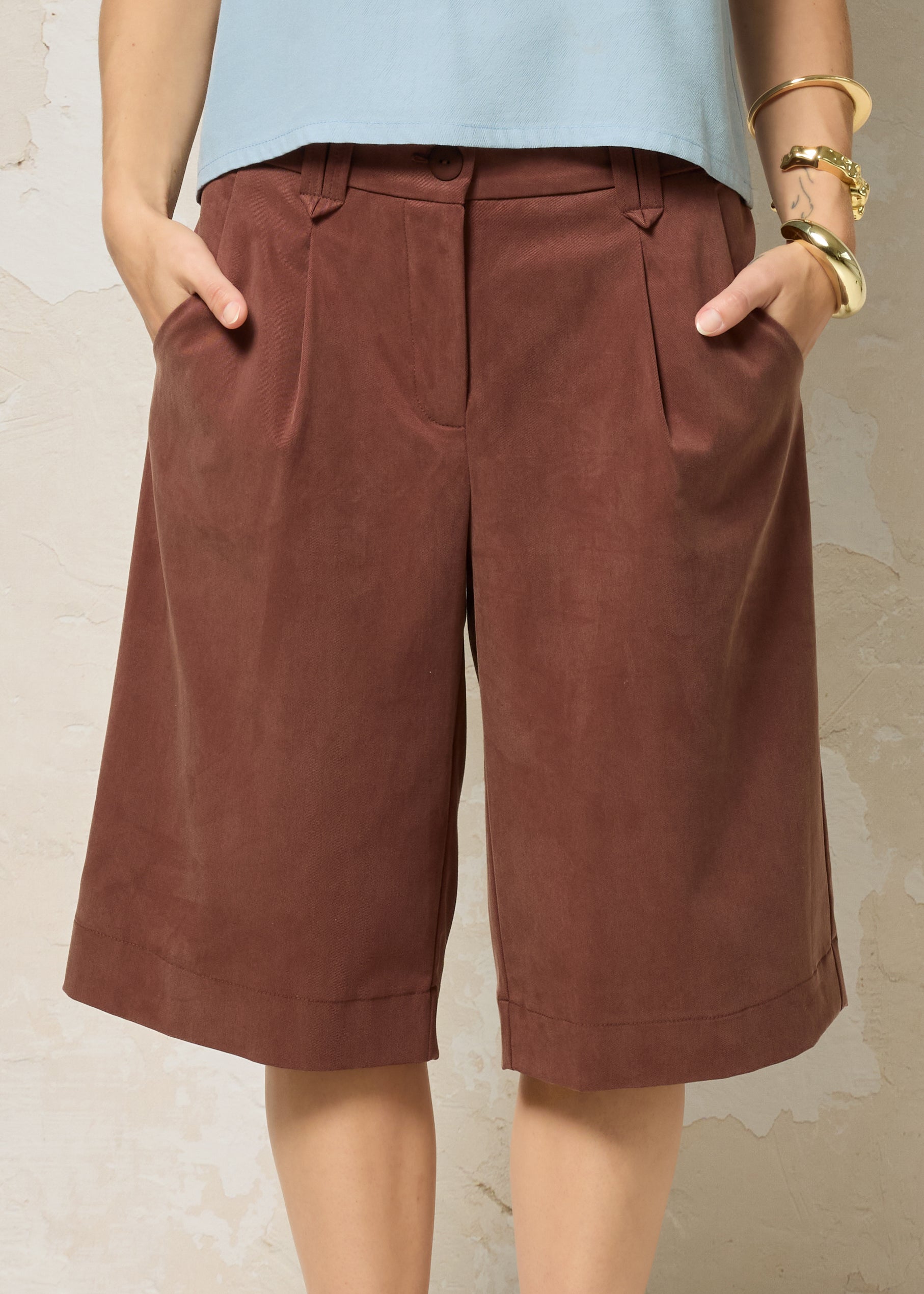 Short LOKÉ - Cappuccino