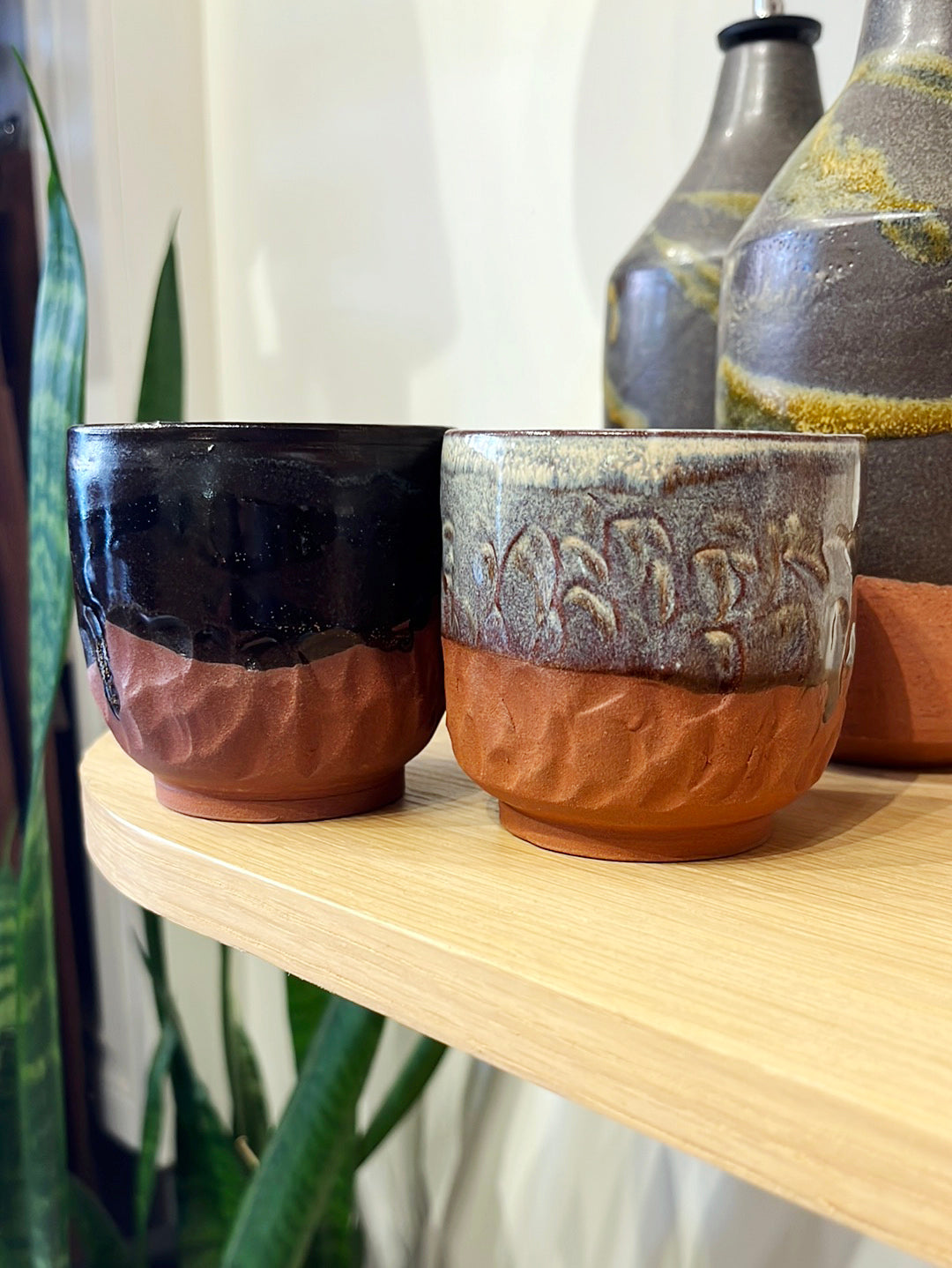 ateliermarienguyen-ceramiste-vaiselle-gobelet-verre-ceramique-terrefoncee
