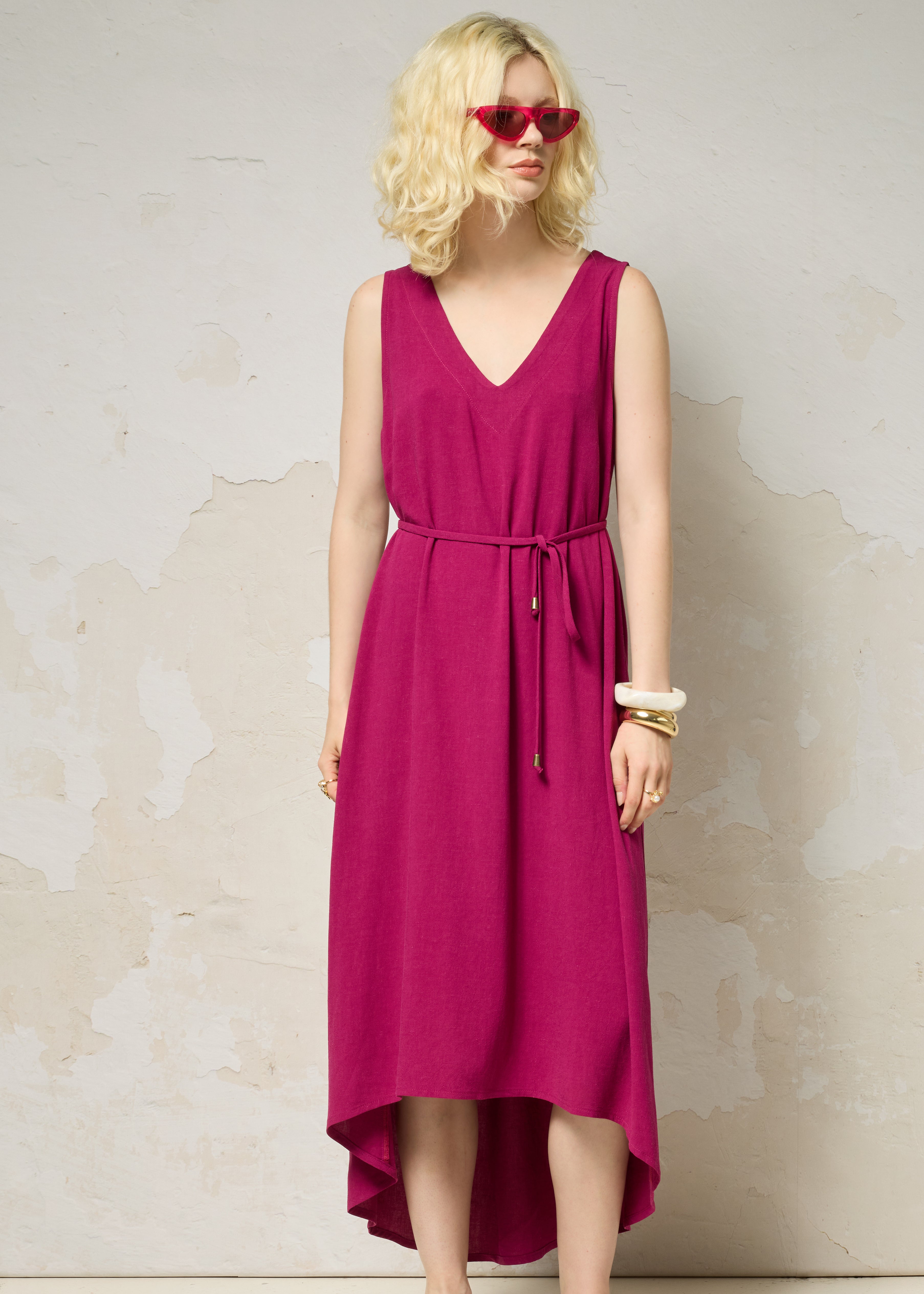 CHAOS Dress - Dahlia