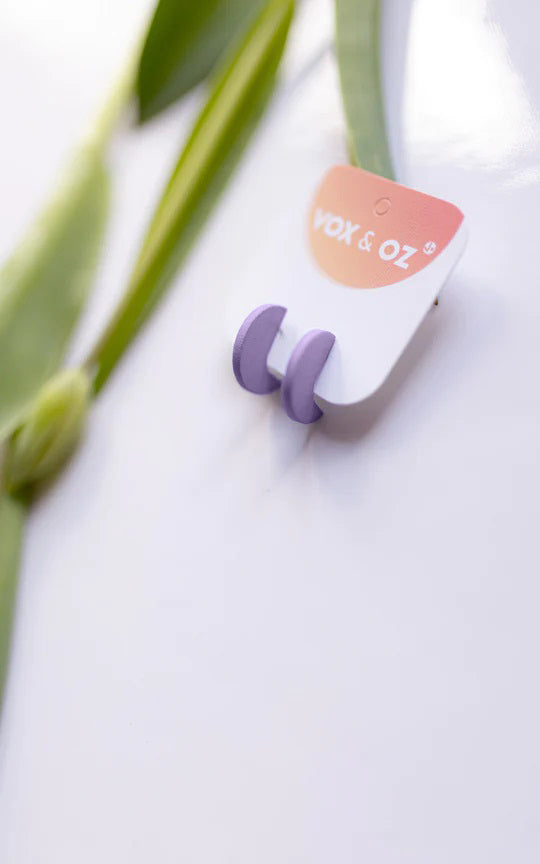 vox&oz-bijou-bouclesdoreille-nylon-3D-cocorico-lavande