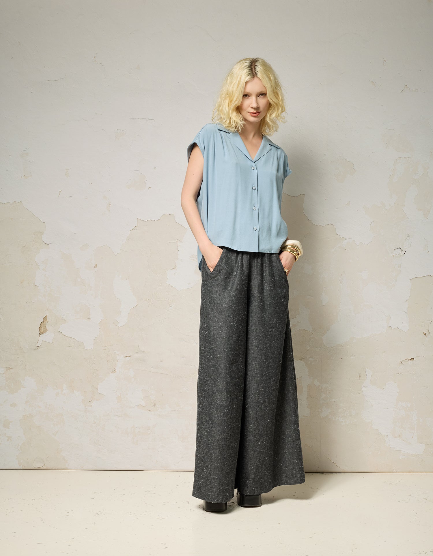 RAMA Pants - Black Speckle