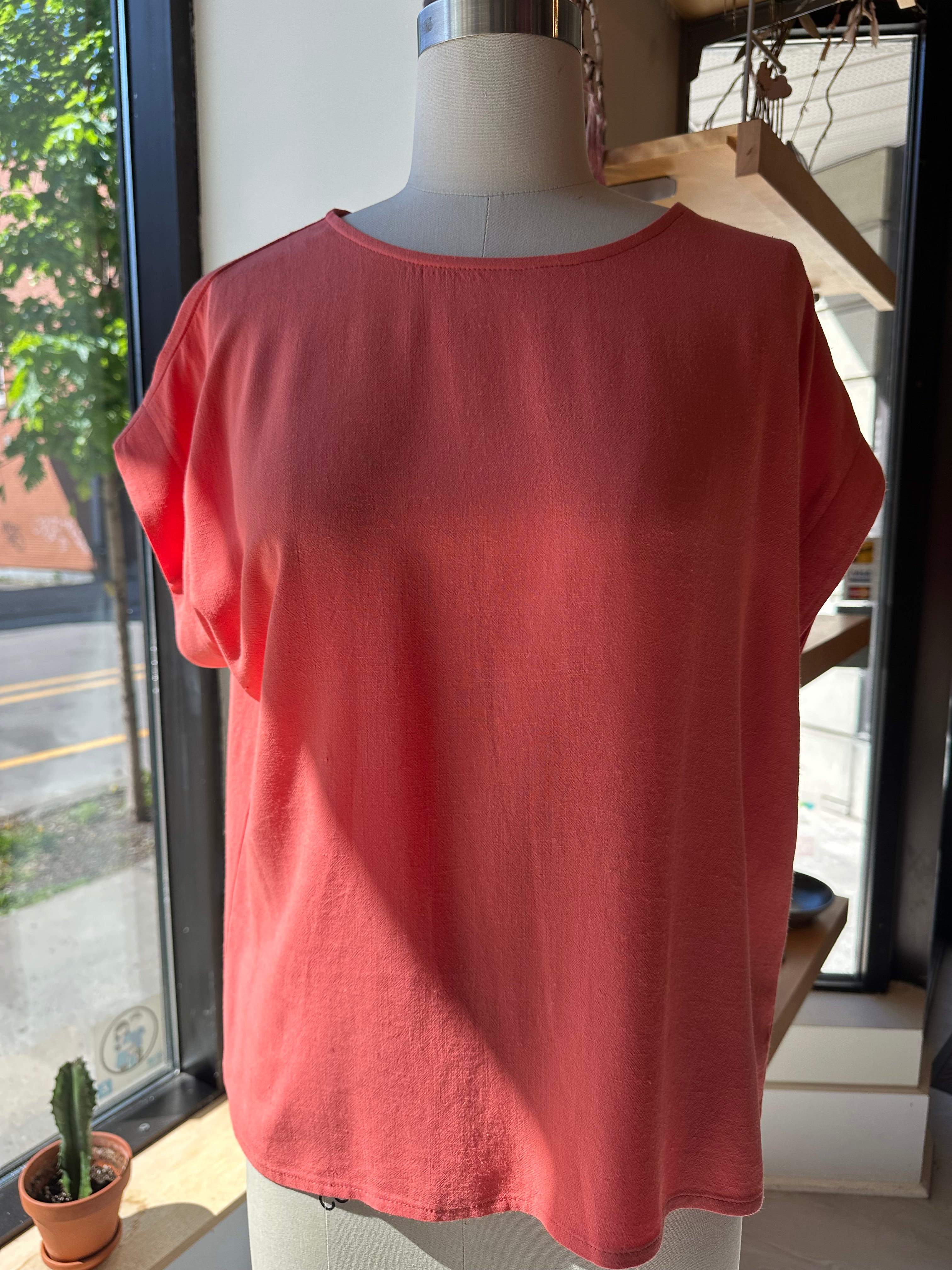 Ombre Top - Papaya (Imperfect)