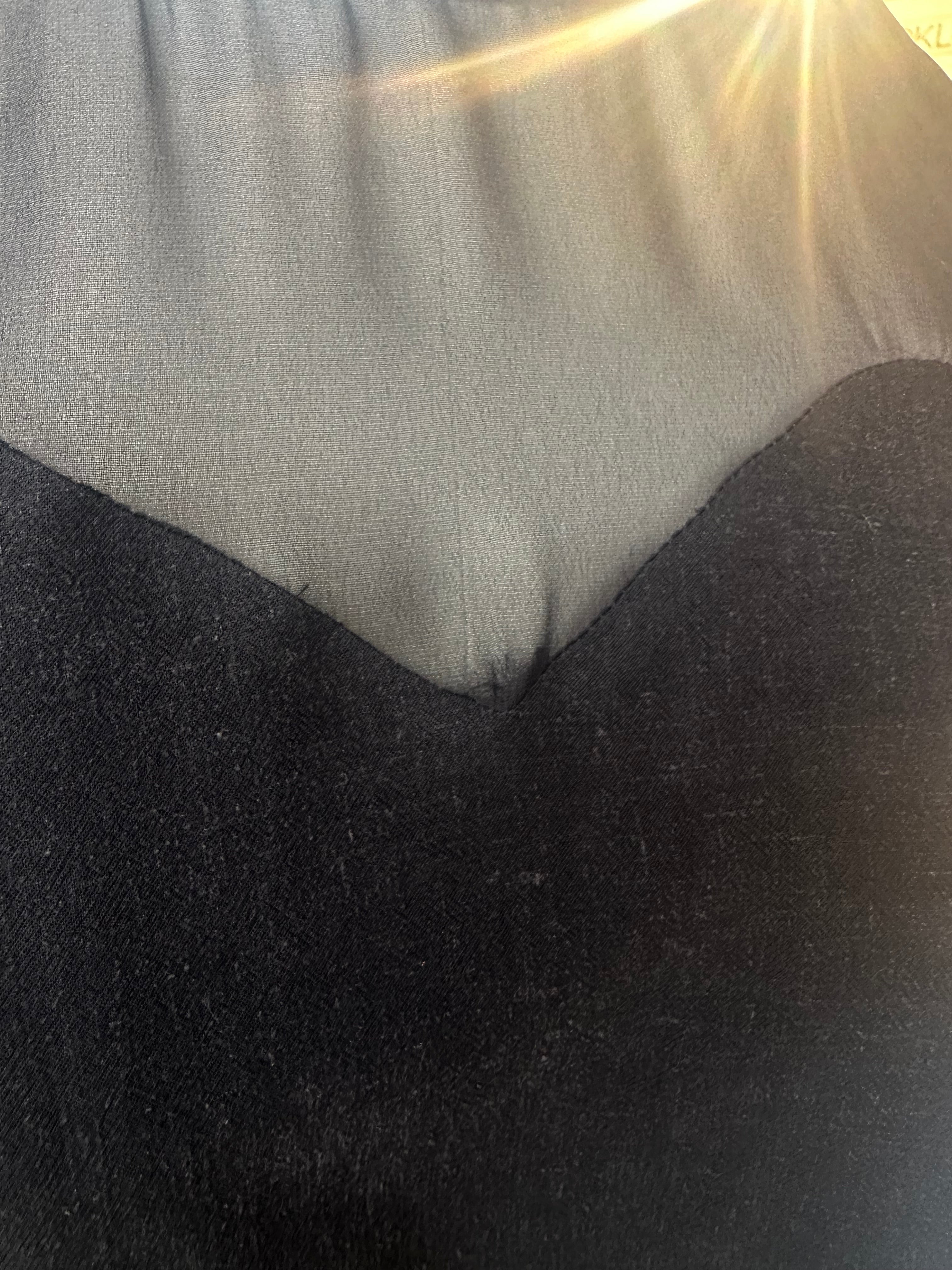 LOVE Top - Black (Imperfect)