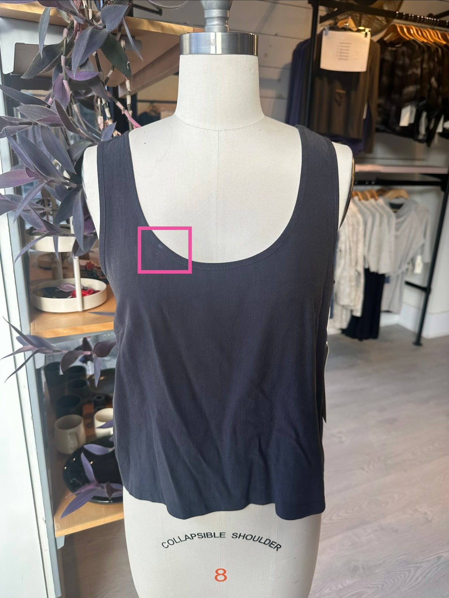 OSIRIS Top - Iron (Imperfect)