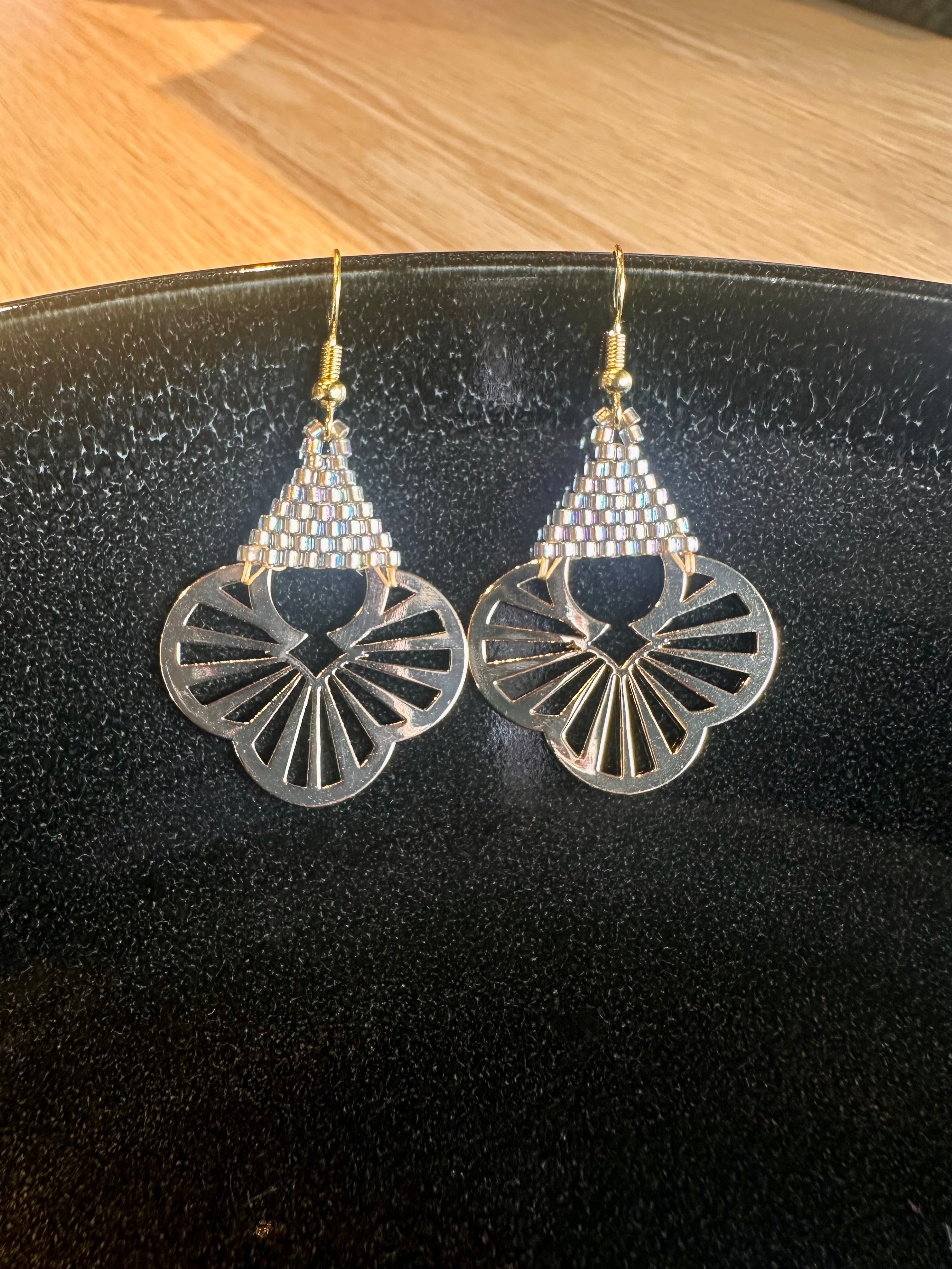 Boucles d'oreilles - MIYUKI 1
