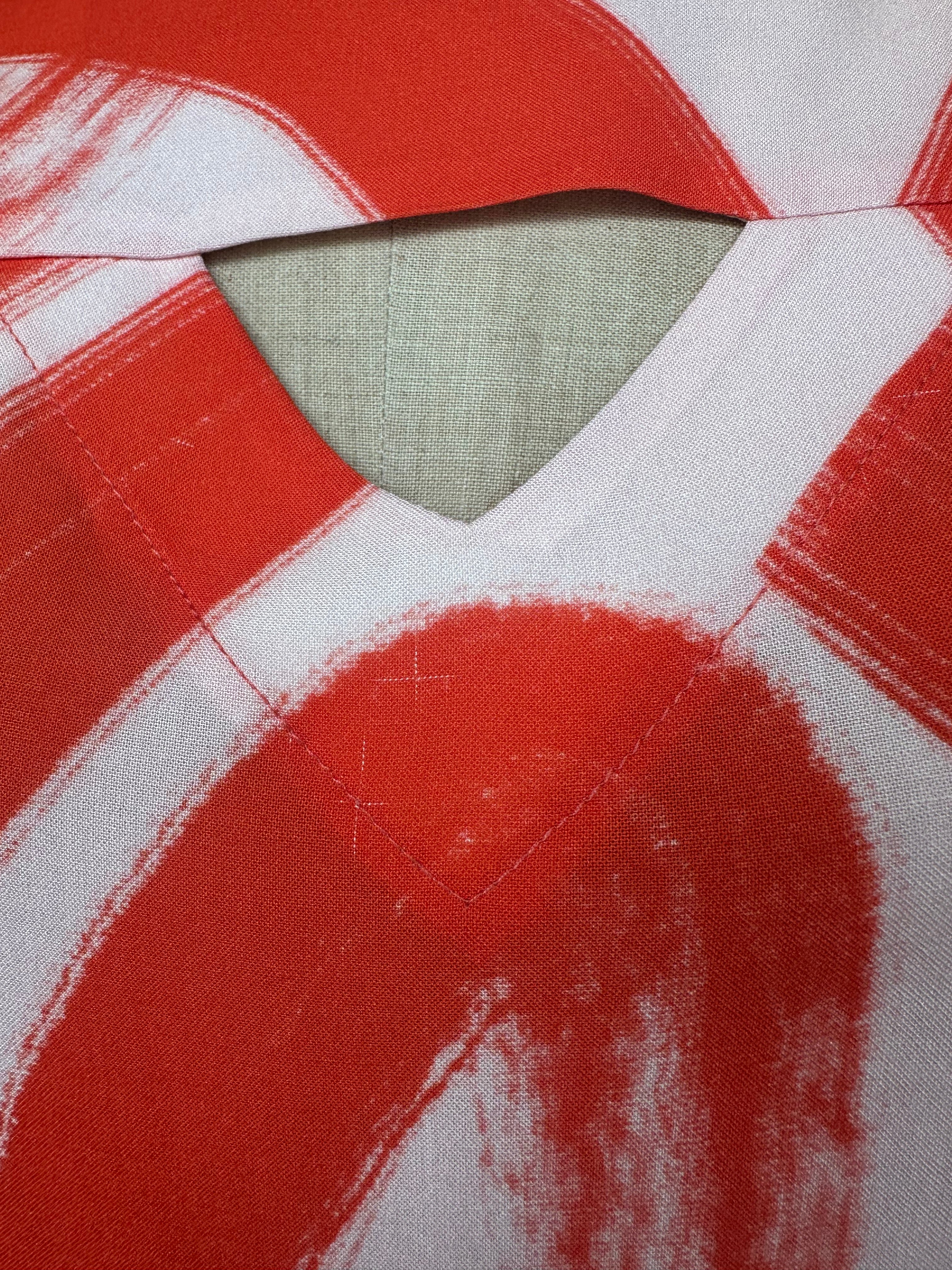 PSYCHE Dress - Red Shodo (Imperfect)