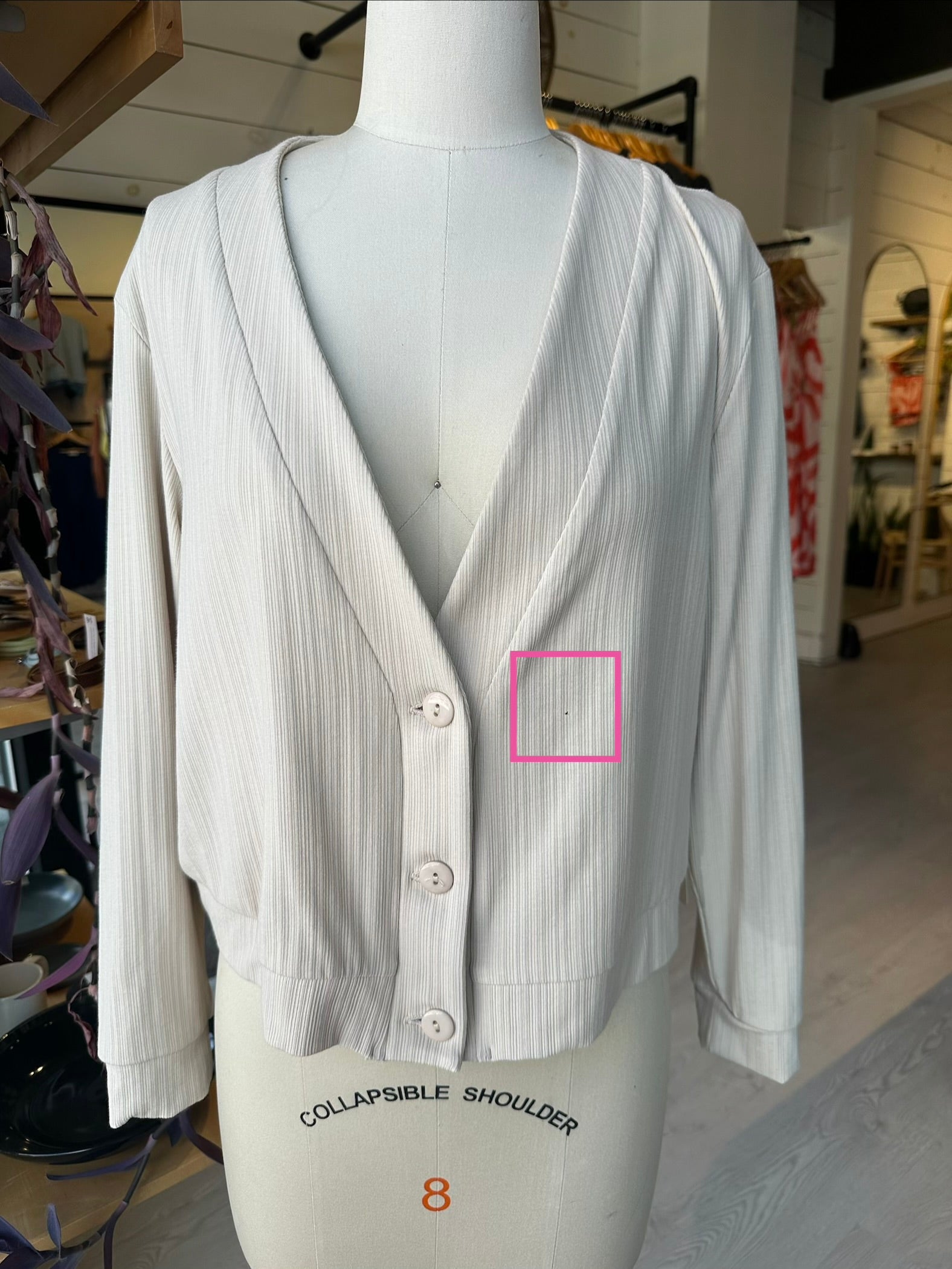 ZÉPHYR Cardigan - Sand (Imperfect)