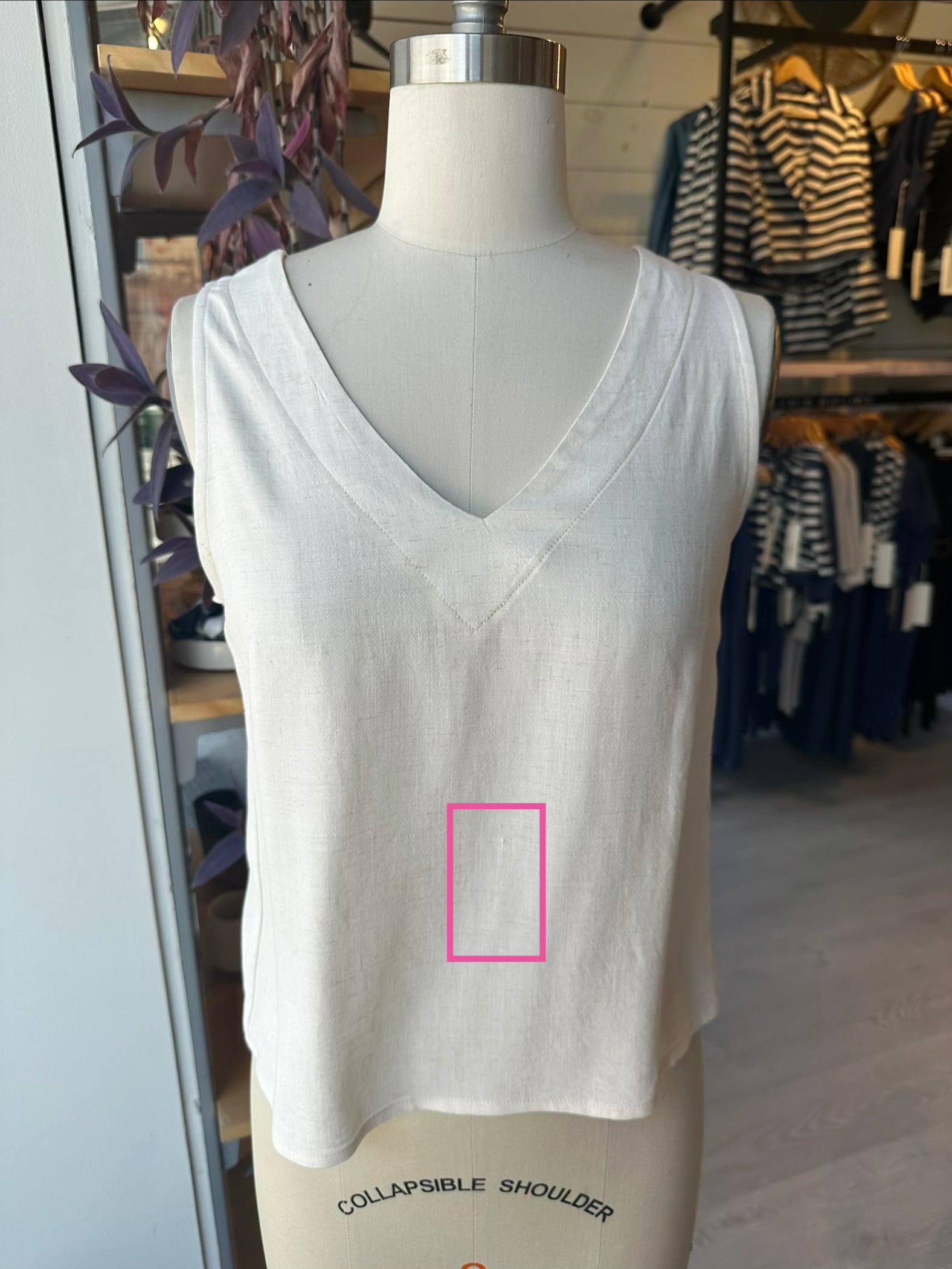 SITA camisole - Natural (Imperfect)