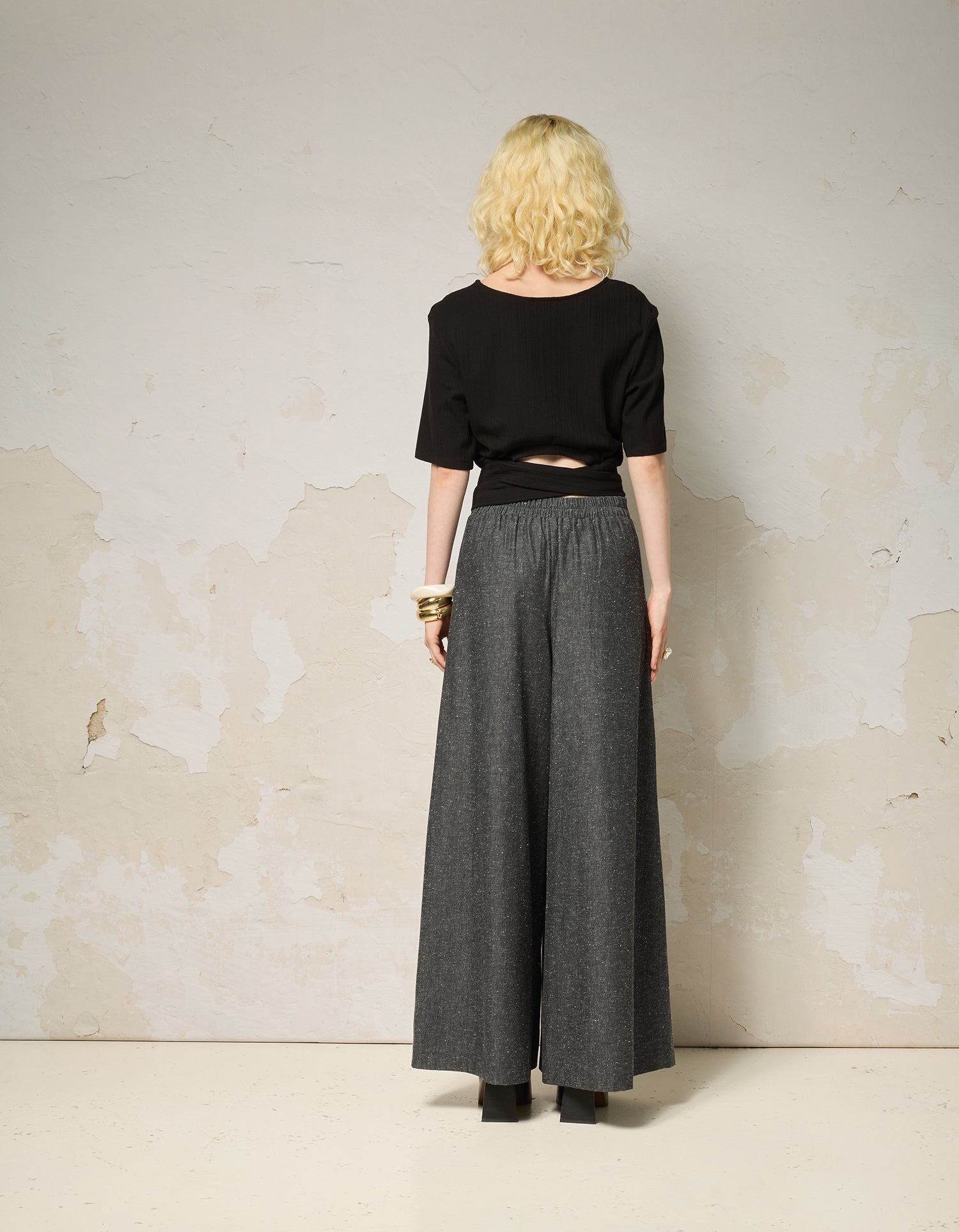 Pantalon RAMA - Speckle Noir