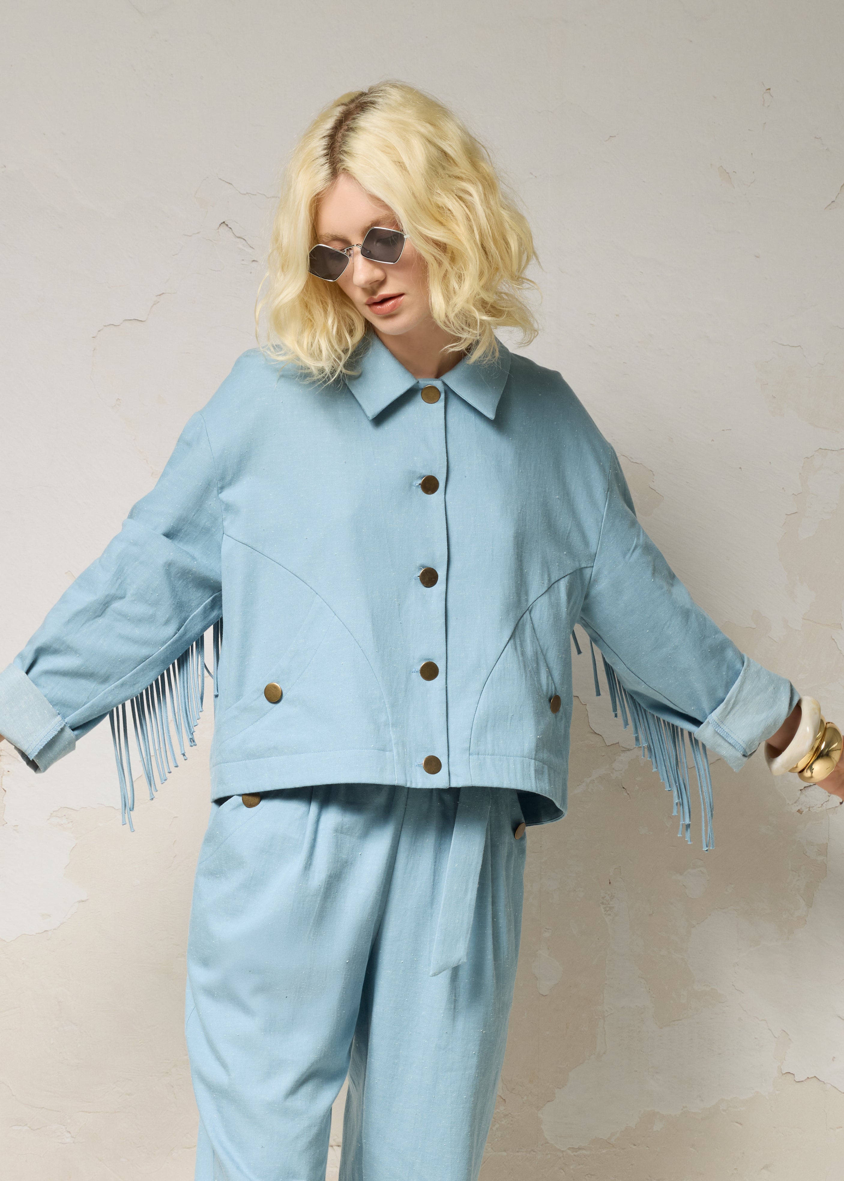 MELA Jacket - Speckle Light