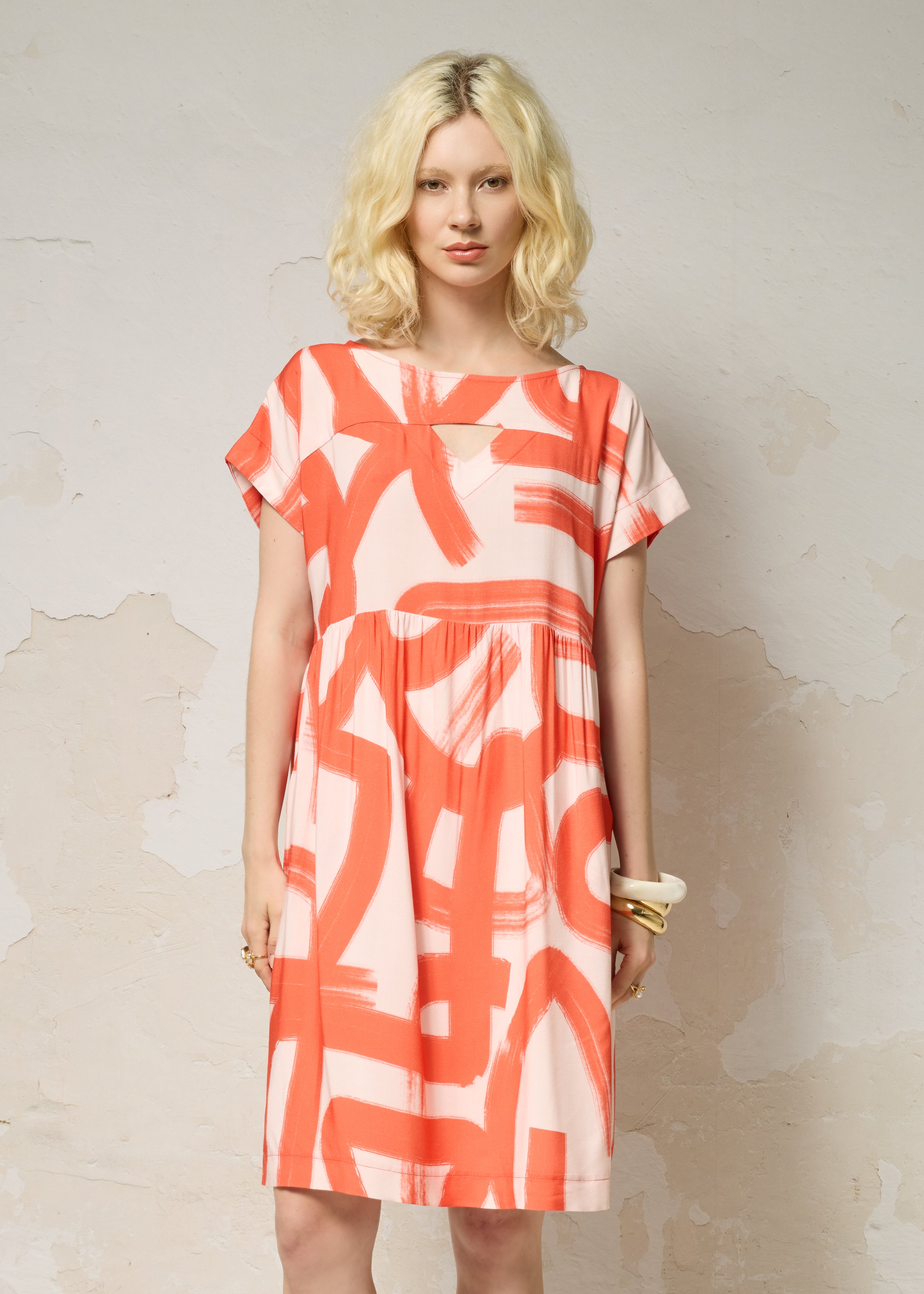 PSYCHÉ Dress - Red Shodo