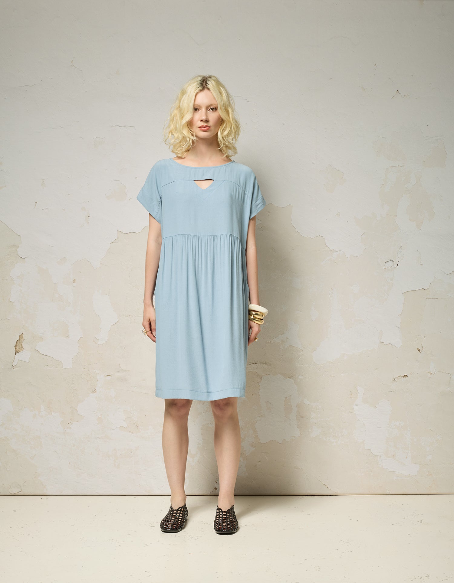 PSYCHE Dress - Sky (Imperfect)