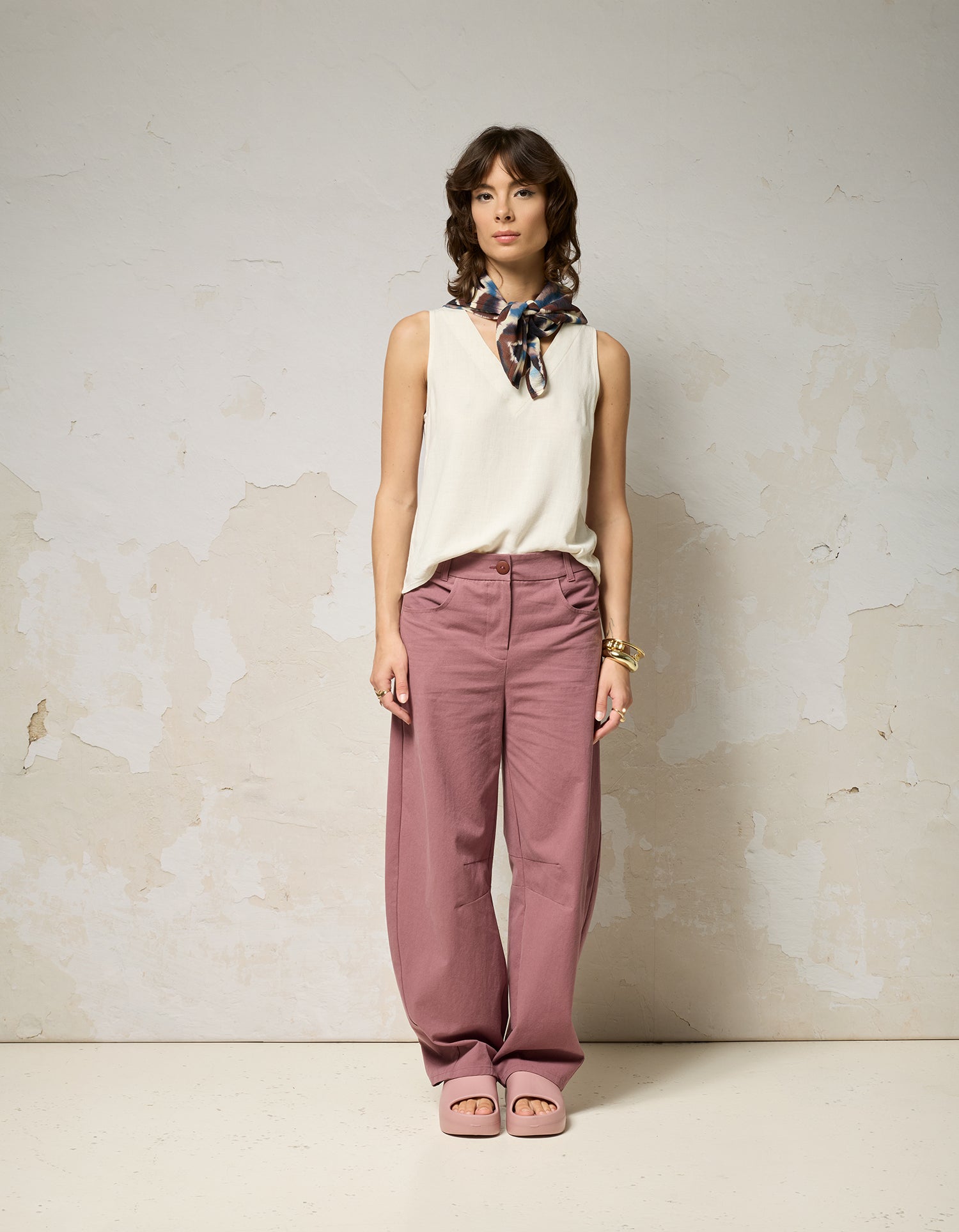Pantalon SETH - Plum