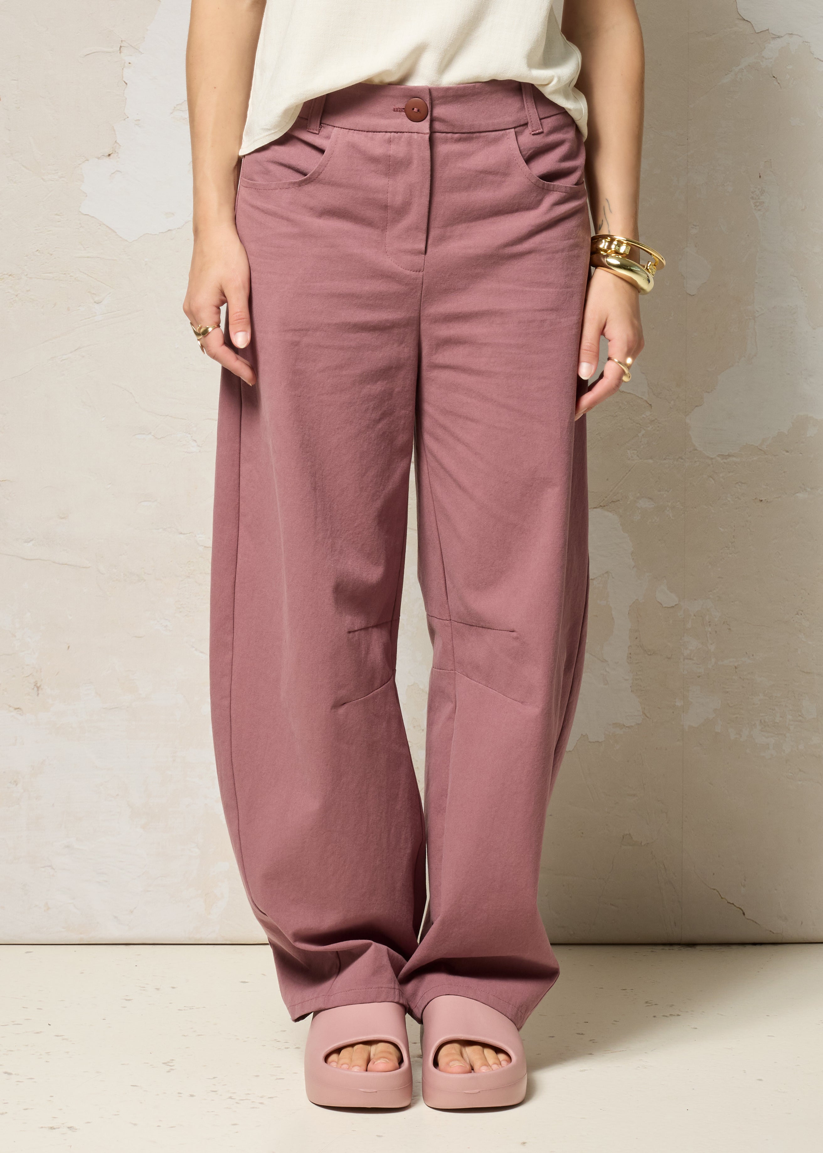 Pantalon SETH - Plum