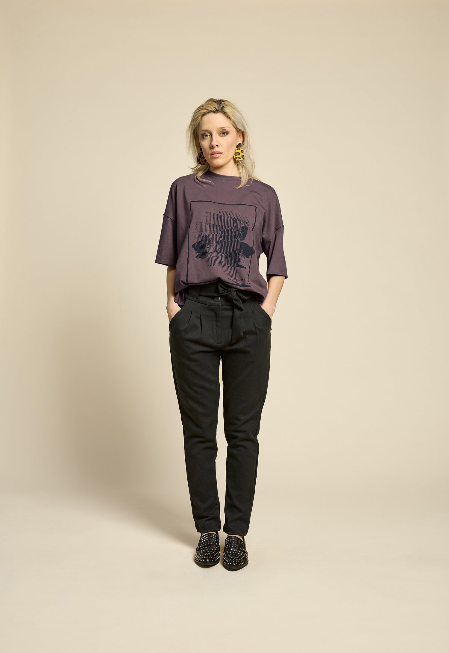 Haut THE LOOK - Grape