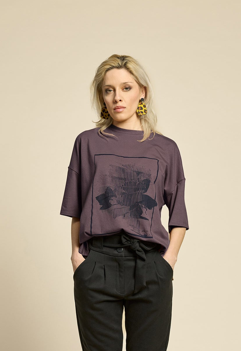 Haut THE LOOK - Grape