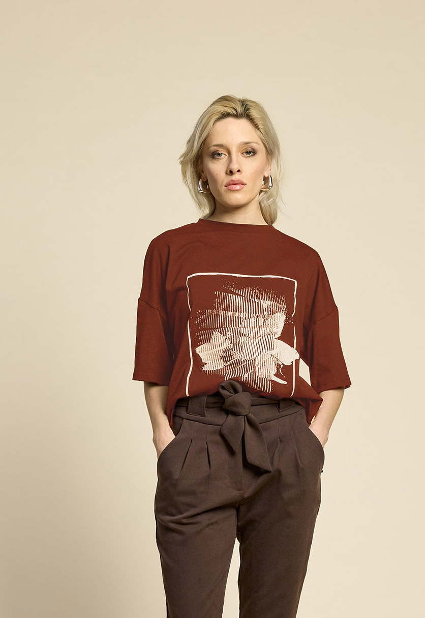 Haut THE LOOK - Paprika