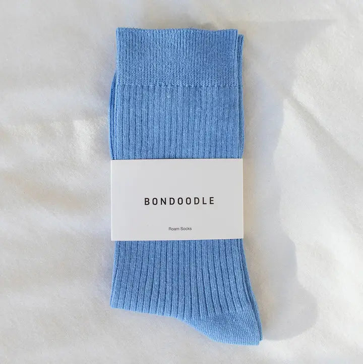 bondoodle-chaussette-bas-coton-bleu
