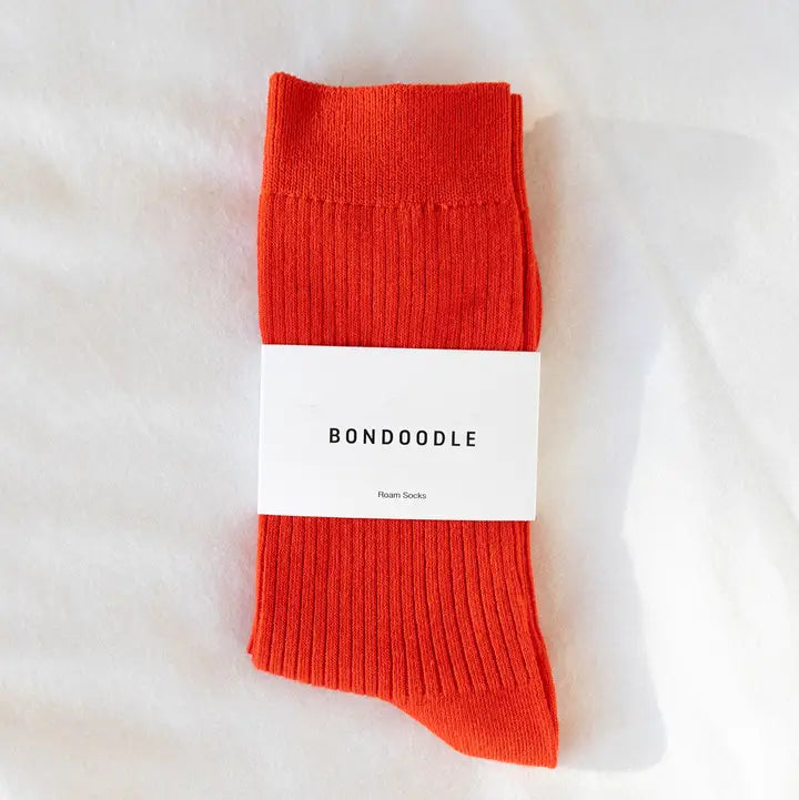bondoodle-chaussette-bas-coton-rouge