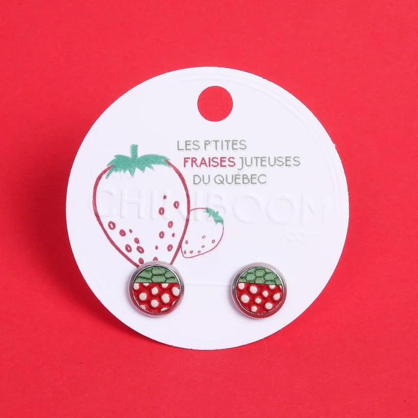 chikiboom-bouclesdoreilles-cuirrecycle-fraises-inox