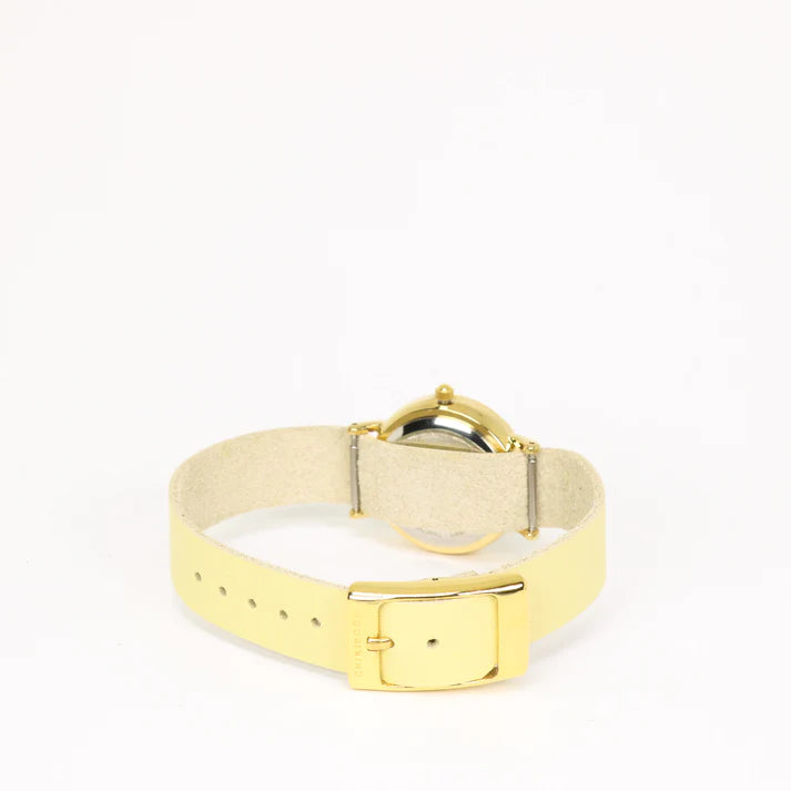 chikiboom-montre-simple-jaune-pale-or