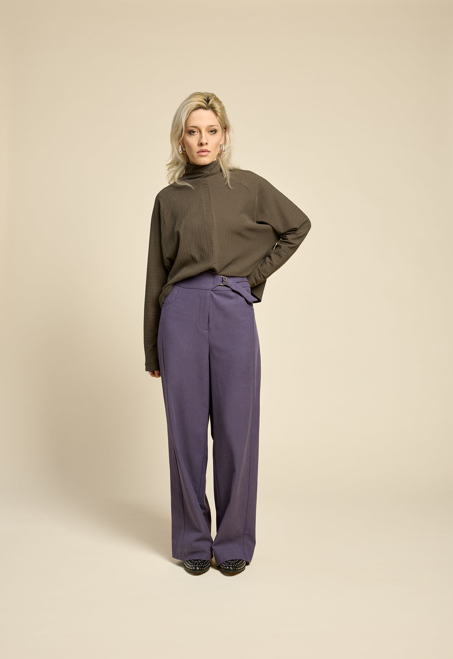 cokluch-haut-mancheslongues-souvenir-olive-pantalon-romeo-heron-ah2526