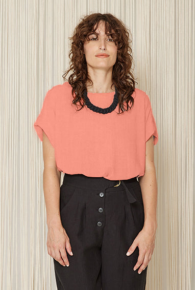 cokluch-haut-tshirt-ombre-papaye-pe25
