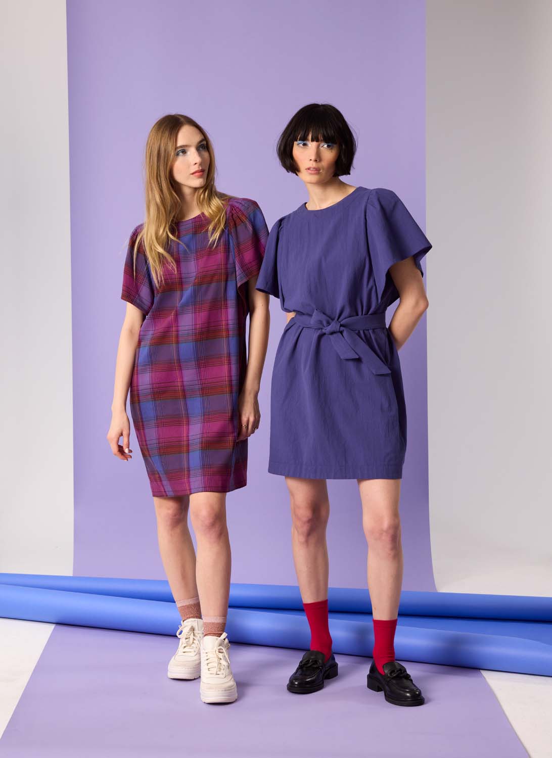 cokluch-robe-bloom-plaid-mauve-twilight-coton-viscose-ah2425