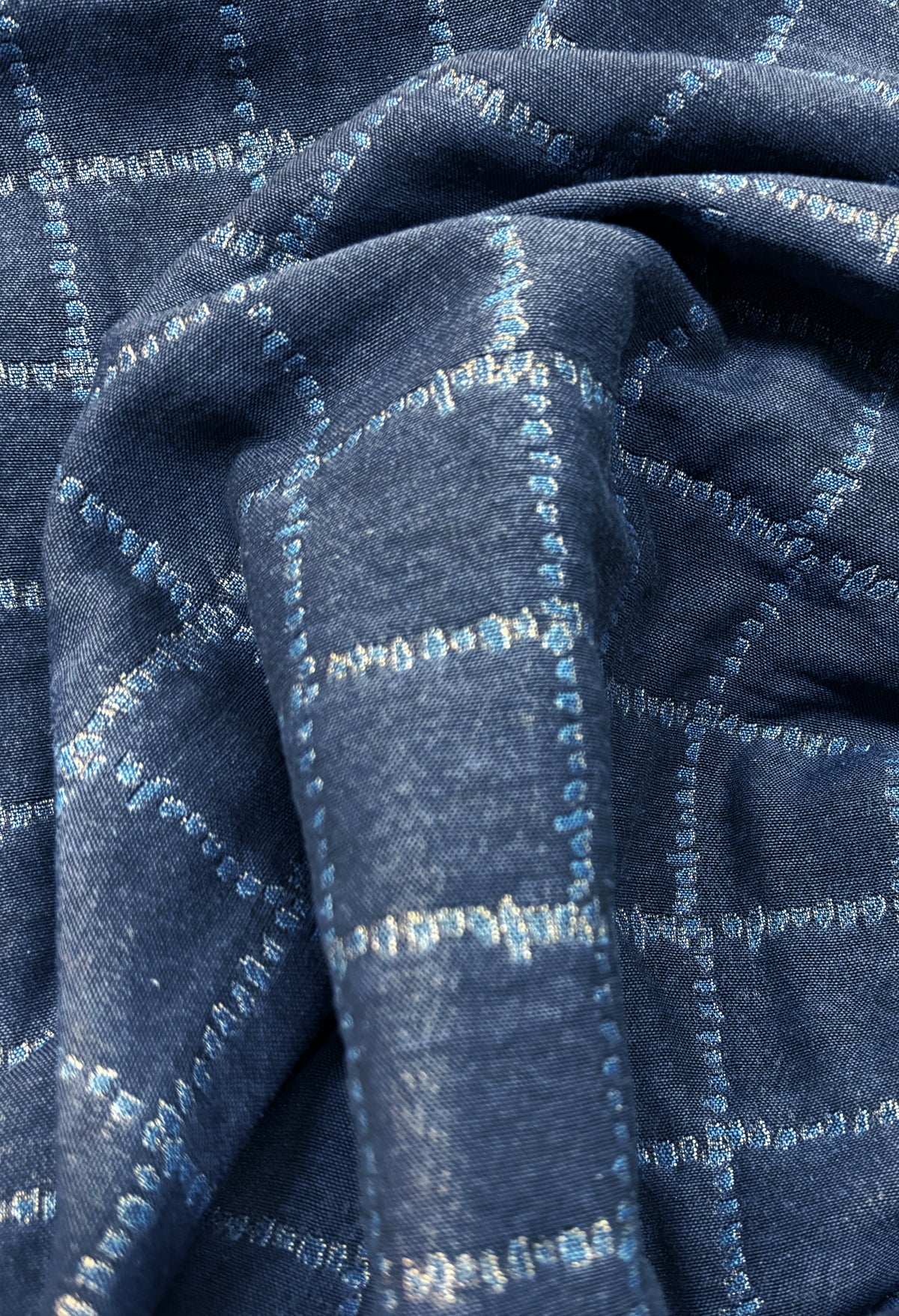 cokluch-tissu-jacquard-carreaute-denim-coton-polyester