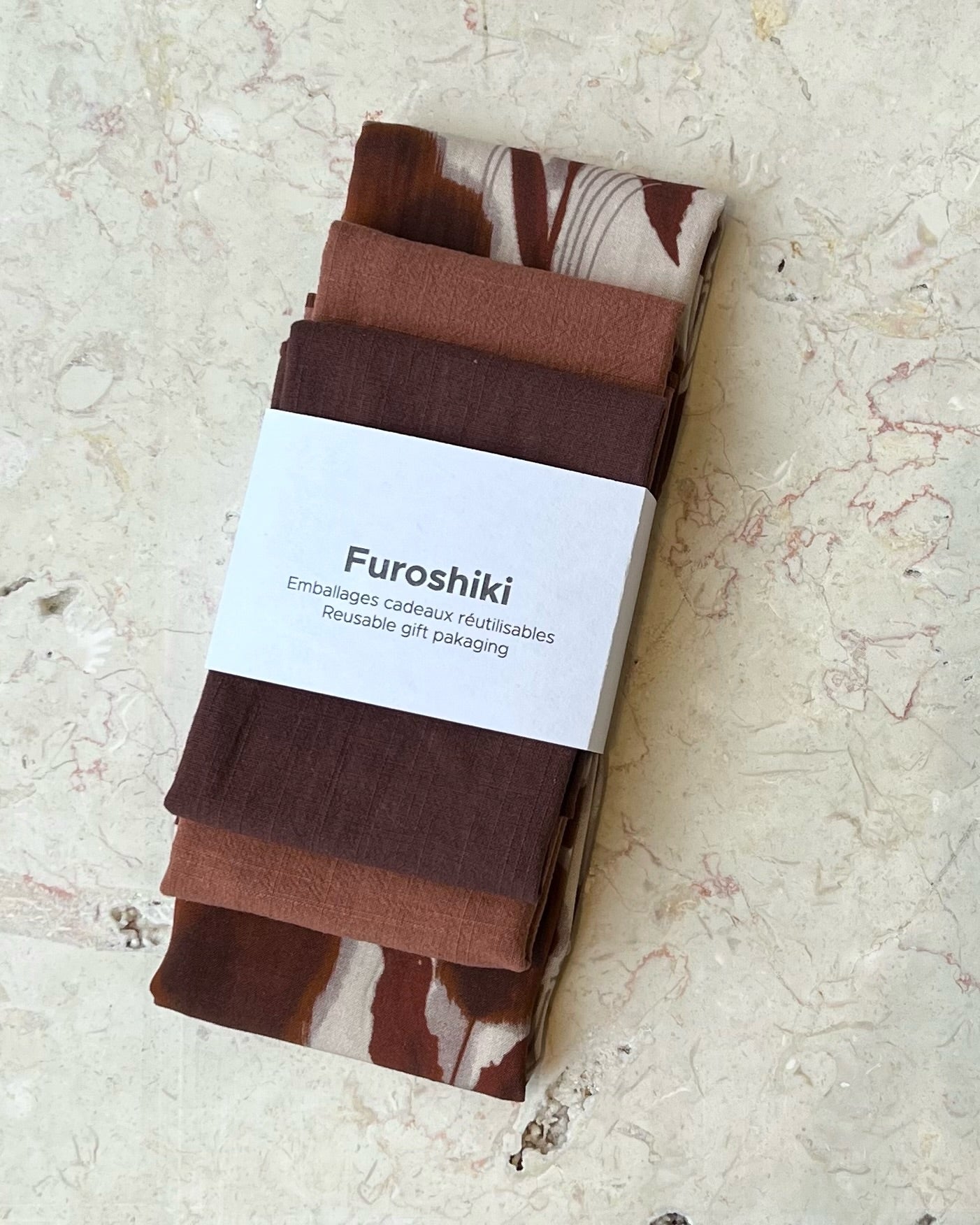 FUROSHIKI eco-friendly gift wrap trio