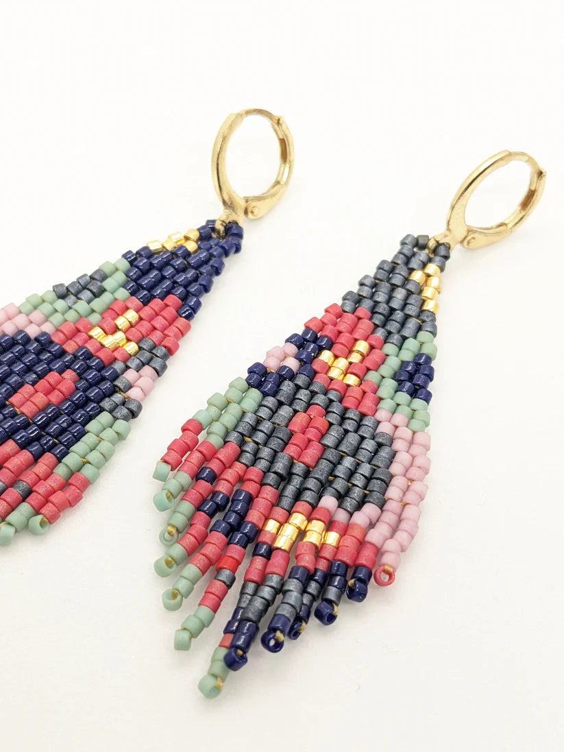 kajou-bijou-bouclesdoreilles-poppy-perles-miyuki-tropical