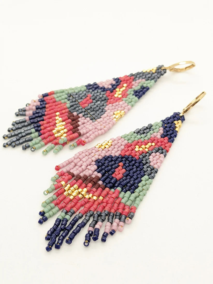 kajou-bijou-bouclesdoreilles-poppy-perles-miyuki-tropical