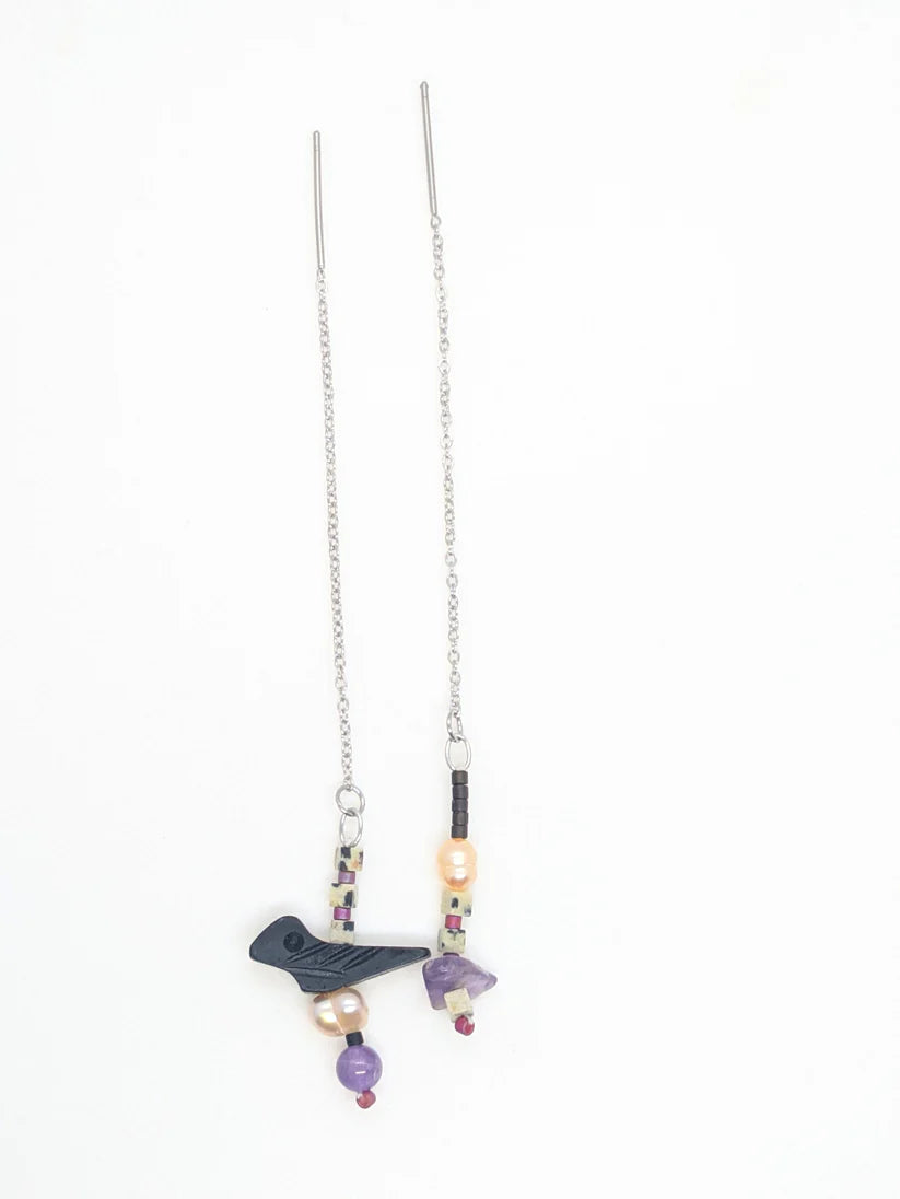 kajou-bijou-bouclesdoreilles-violetta-perles-noir