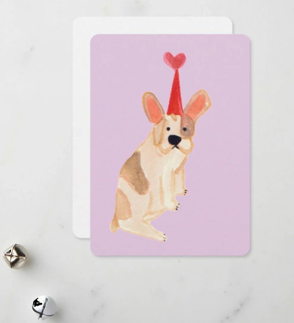 poegraphia-papeterie-cartedesouhaits-cartedevoeux-chien-chapeau-illustratrice