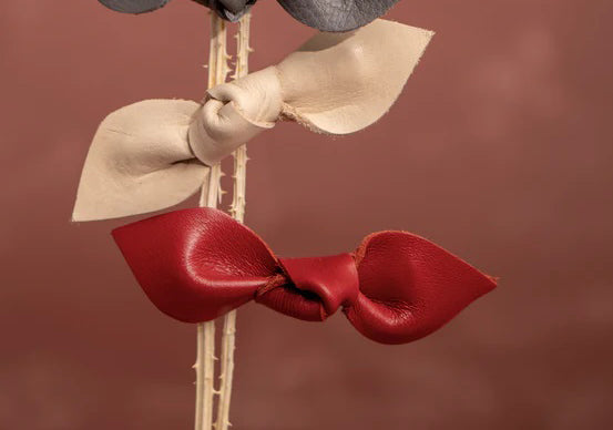 veinage-barrette-cuir-cheveux-hogan-rouge