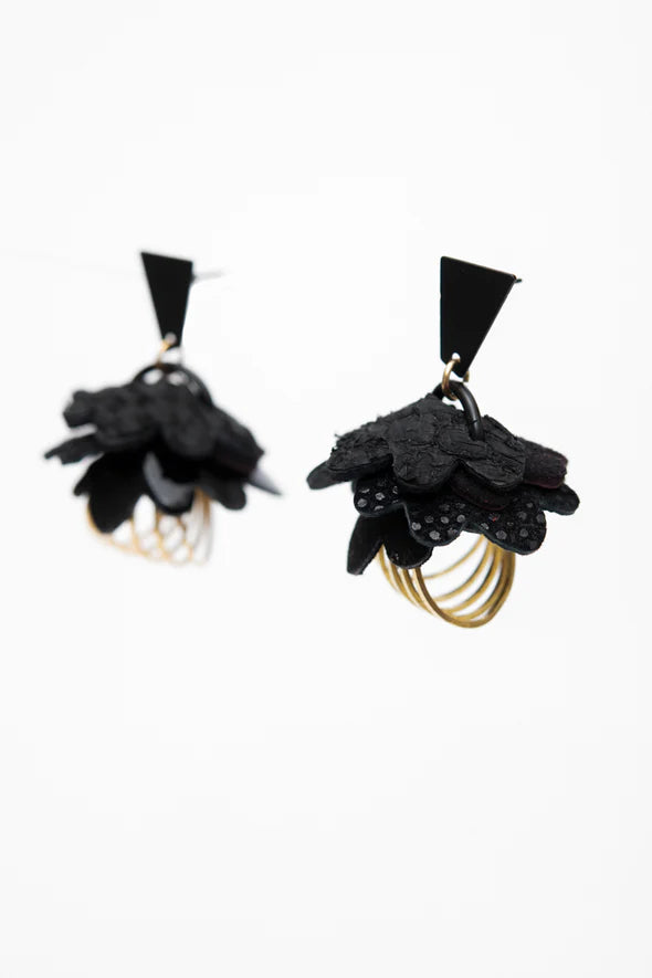 veinage-bijou-bouclesdoreilles-fleurdesneiges-cuir-laiton-noir