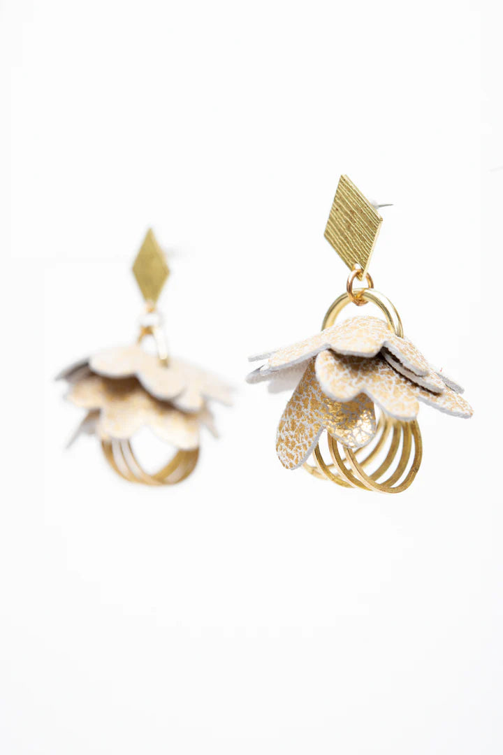 veinage-bijou-bouclesdoreilles-fleurdesneiges-cuir-laiton-ruee-or