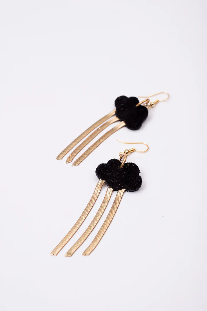 veinage-bijoux-bouclesdoreilles-pluie-nuage-cuir-noir-suede