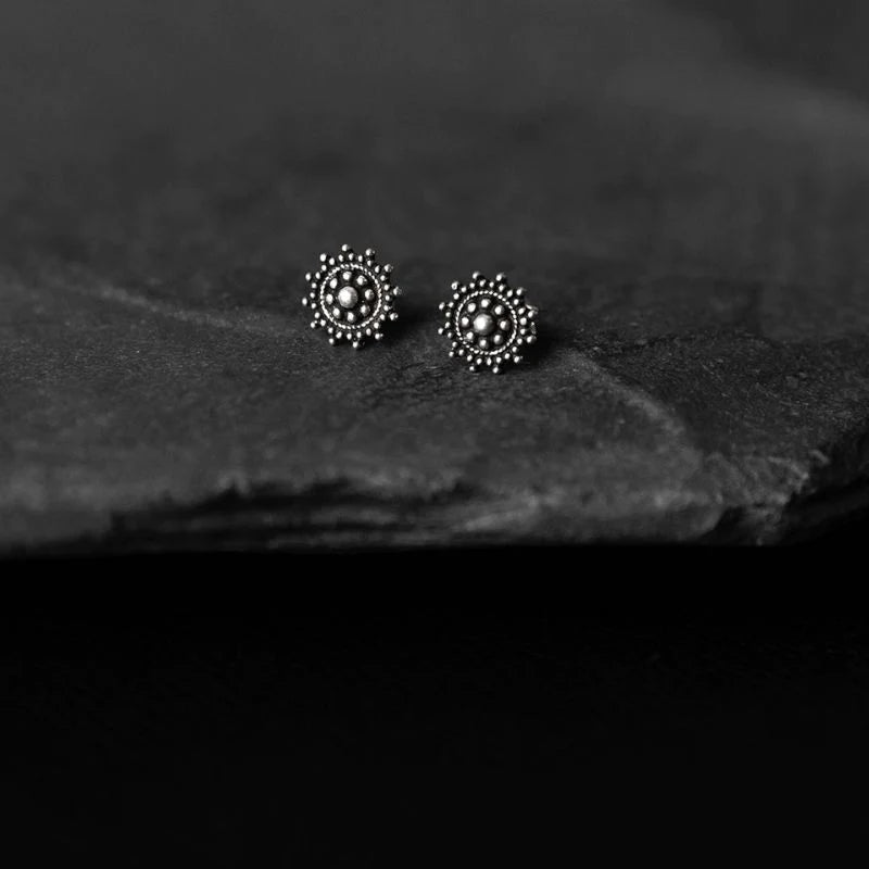 Mandala 2025 stud earrings