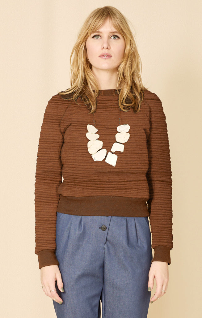 THE MUSIC Sweater - Gold-C