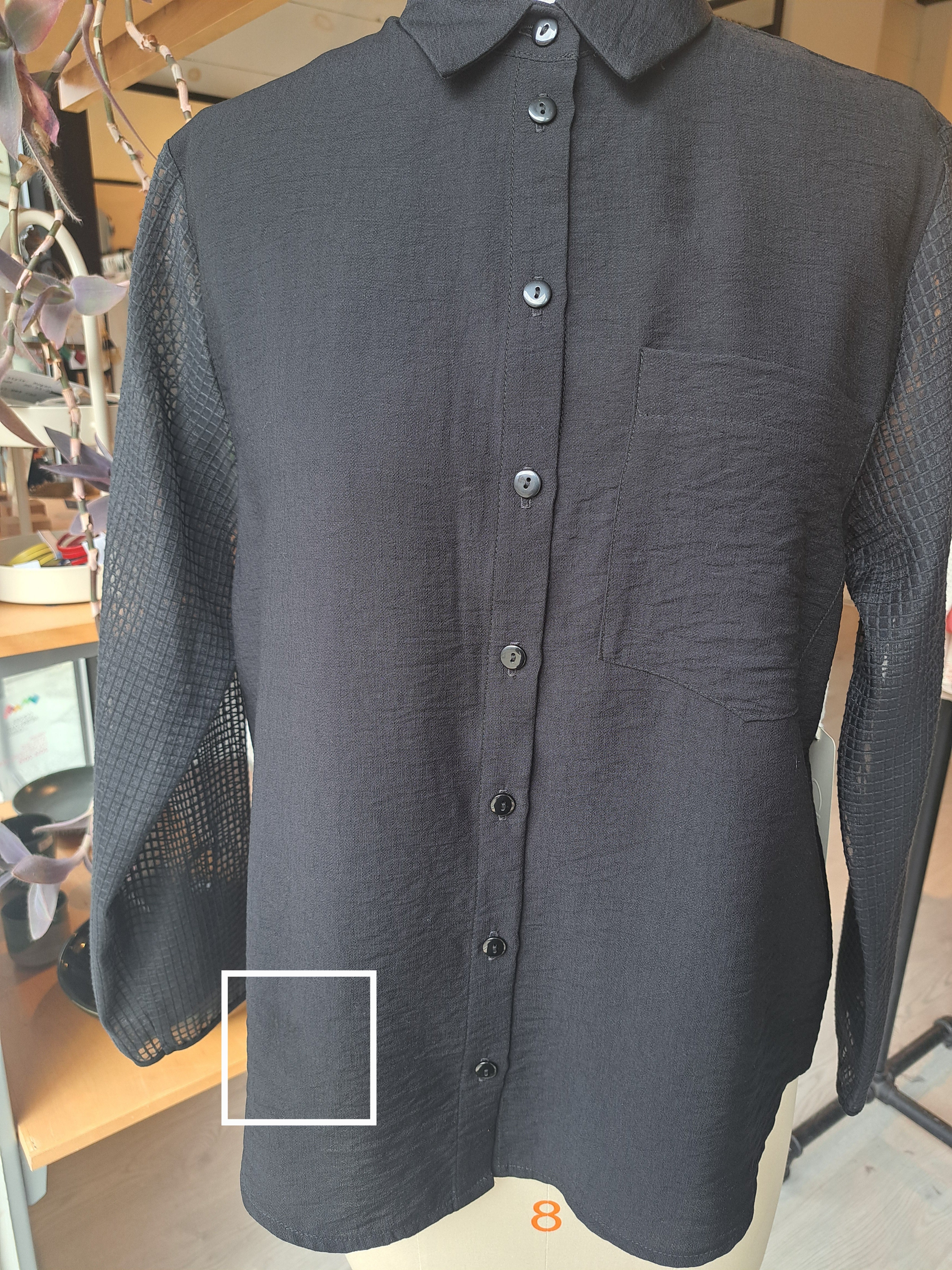Chemise CHAD - Noir (Imparfait)