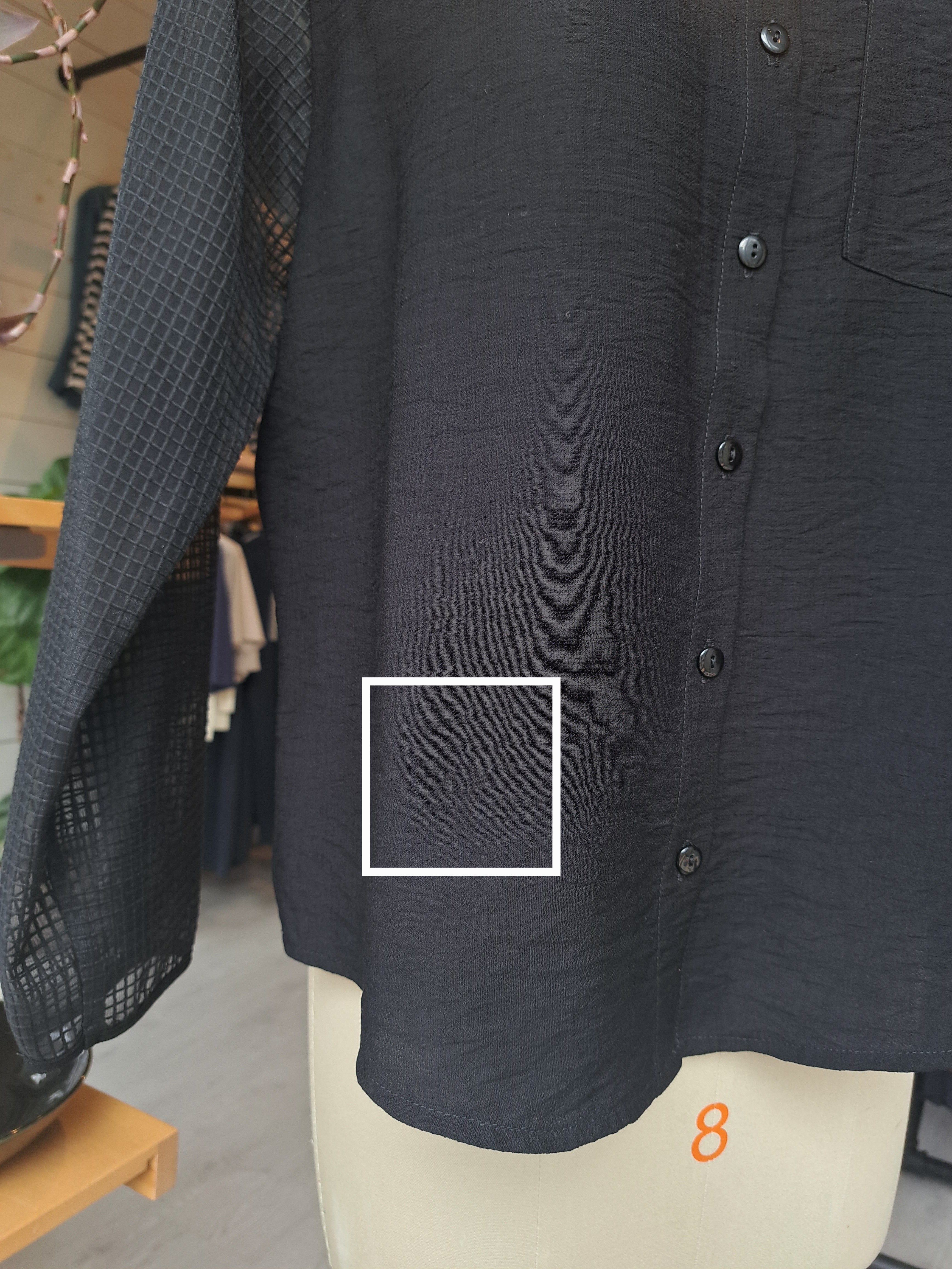 Chemise CHAD - Noir (Imparfait)