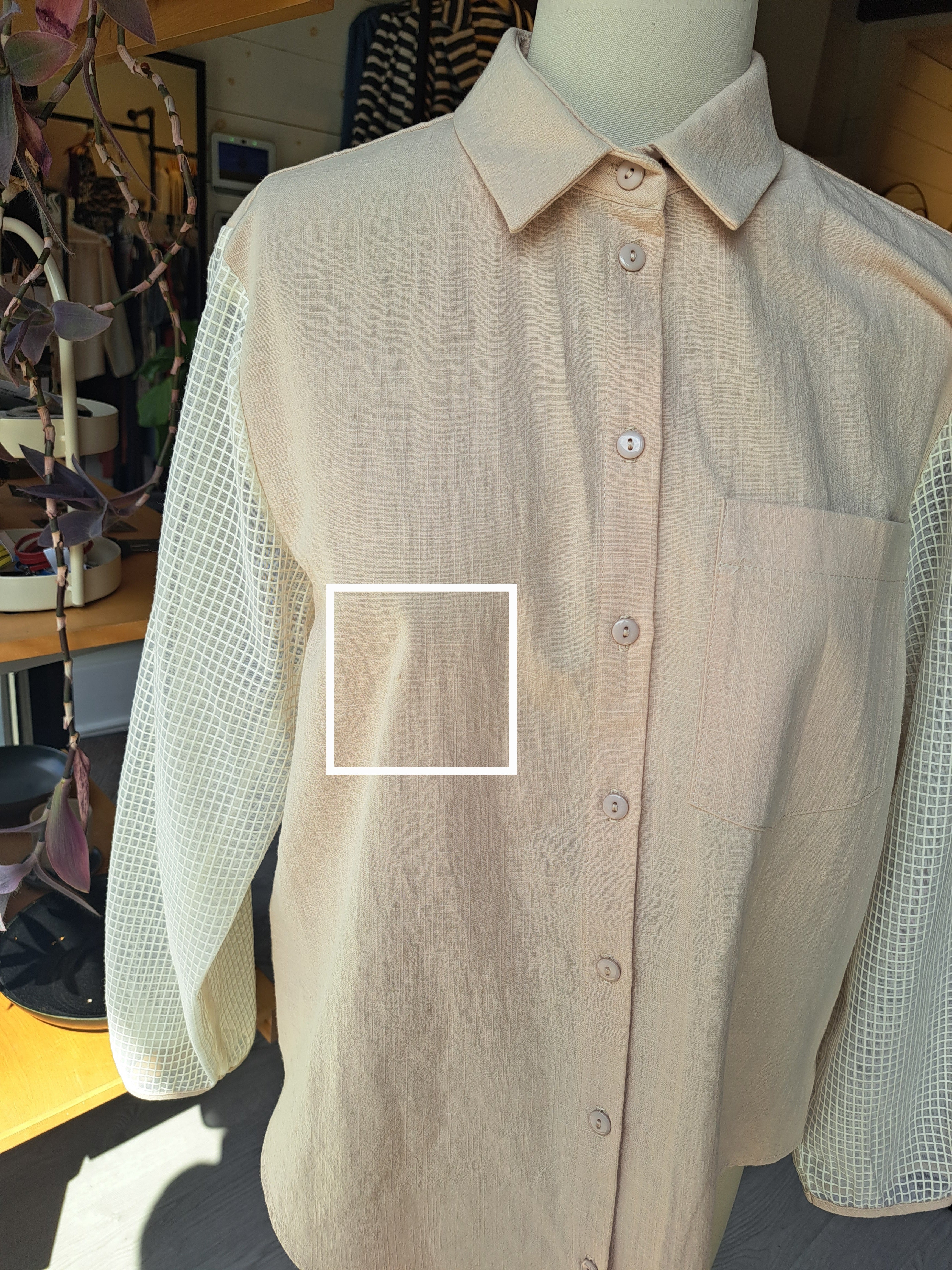 Chemise CHAD - Naturel (Imparfait)